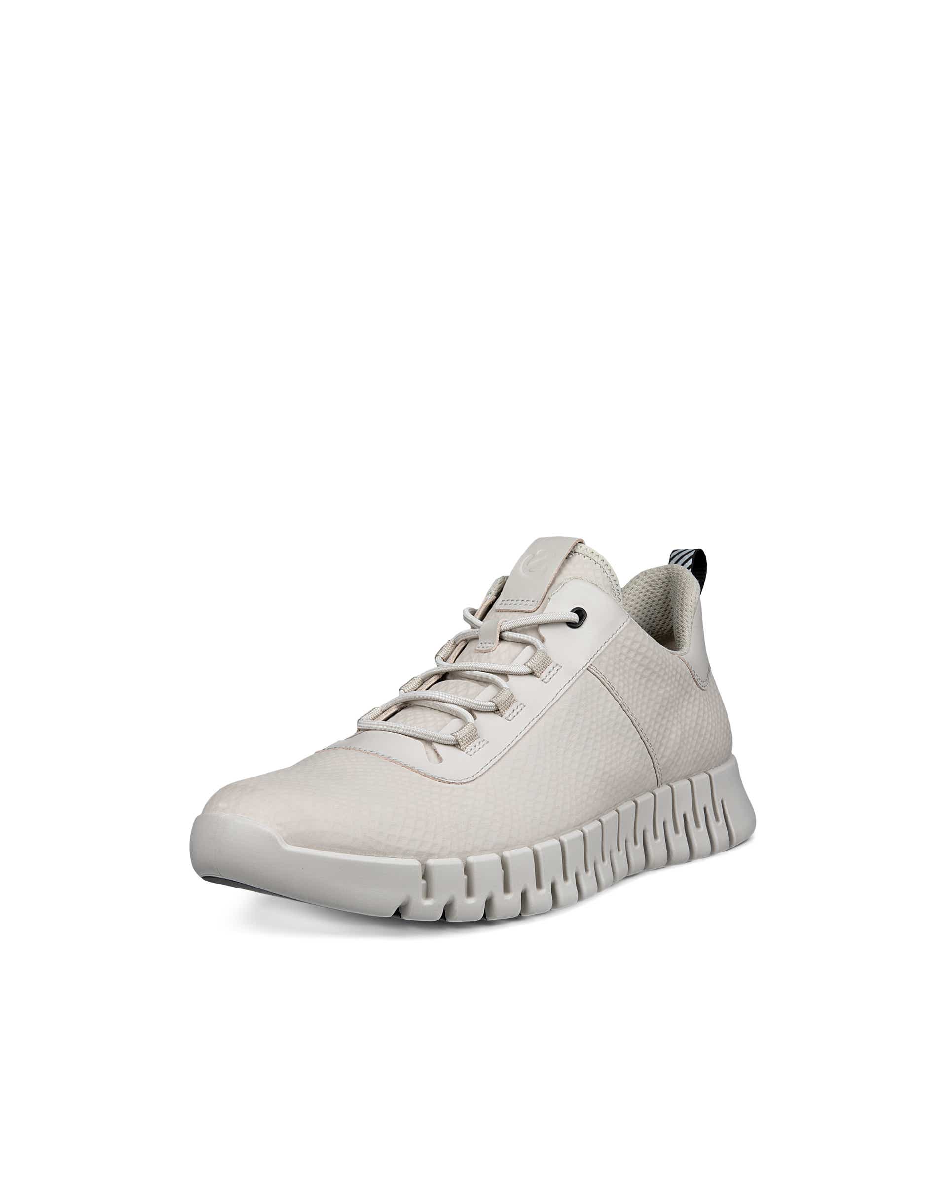 ECCO® Gruuv baskets en cuir pour homme - Gris - Main