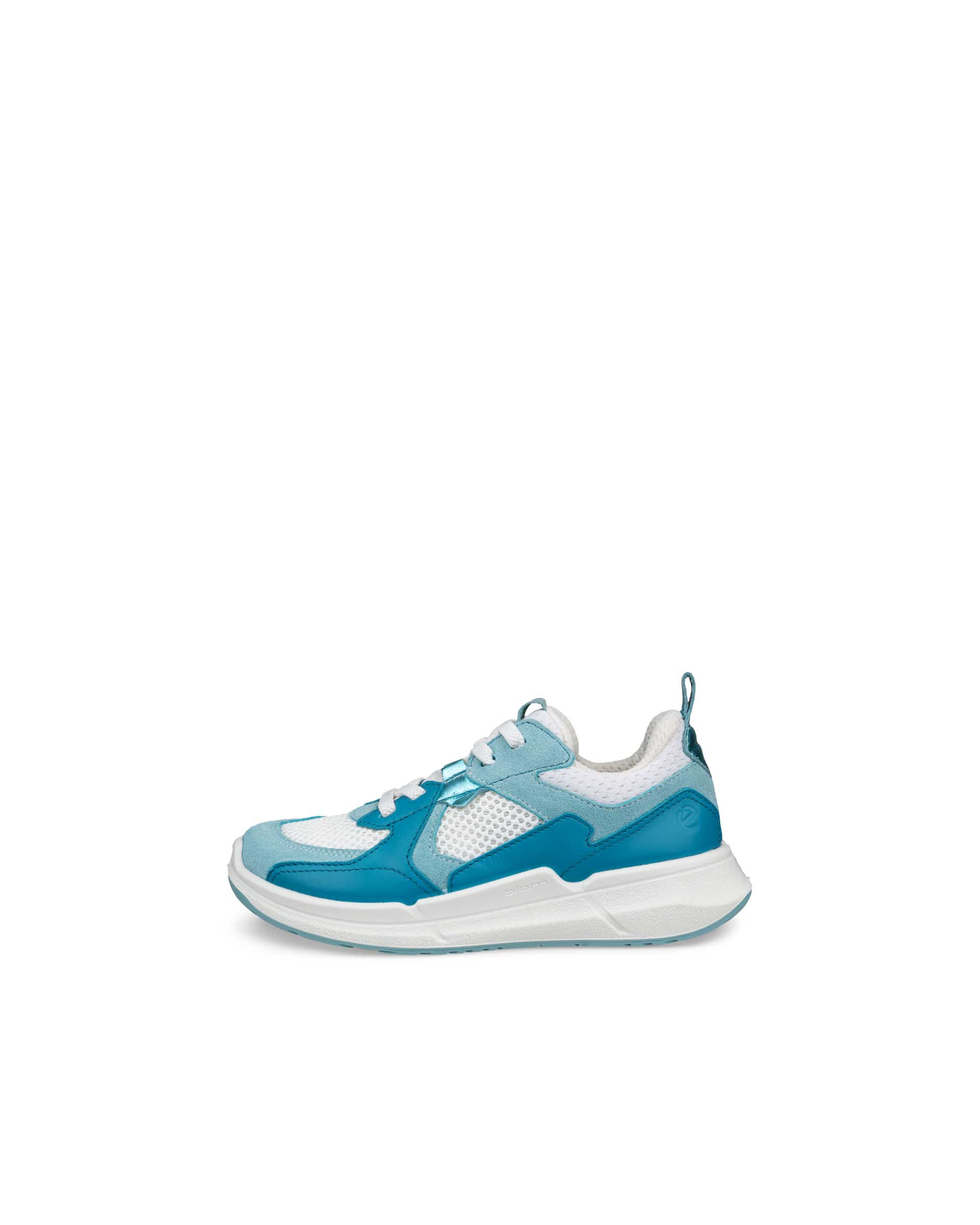 Kids' ECCO® BIOM 2.2 Suede Sneaker - Blue - Outside