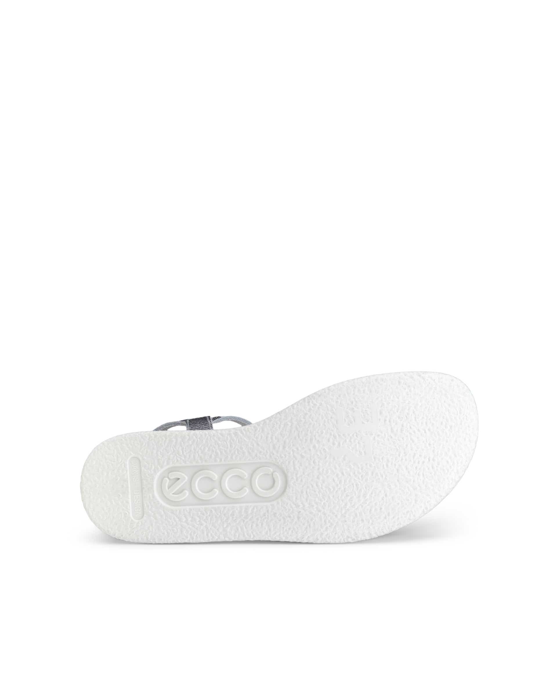Sandale en cuir Flowt ECCO® pour femmes - Métallique - Sole