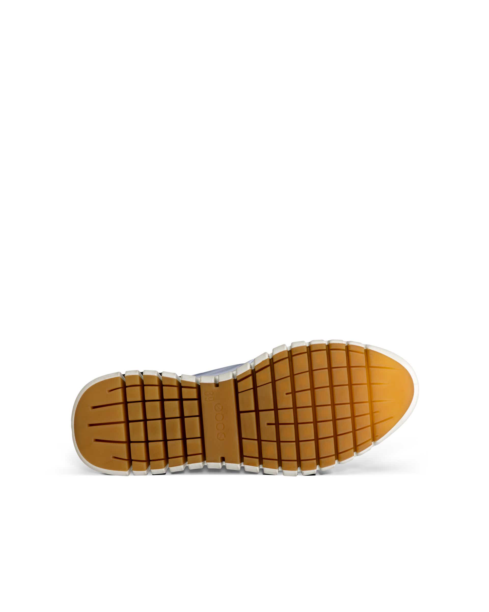 Zapatillas de piel ECCO® Gruuv para mujer - Azul - Sole