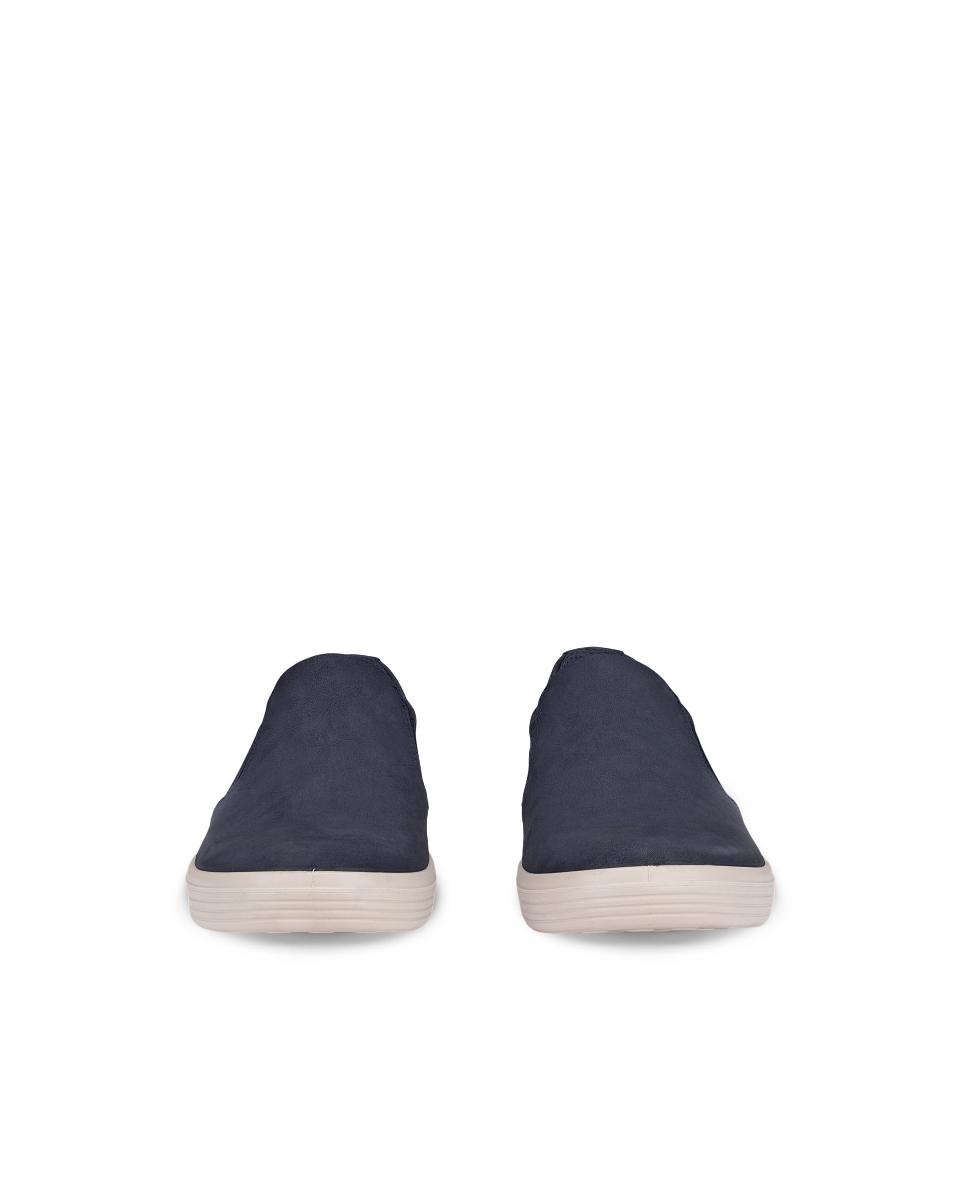 Dámské nubukové nazouvací tenisky ECCO® CLASSIC SNEAKER - Modrá - Outside