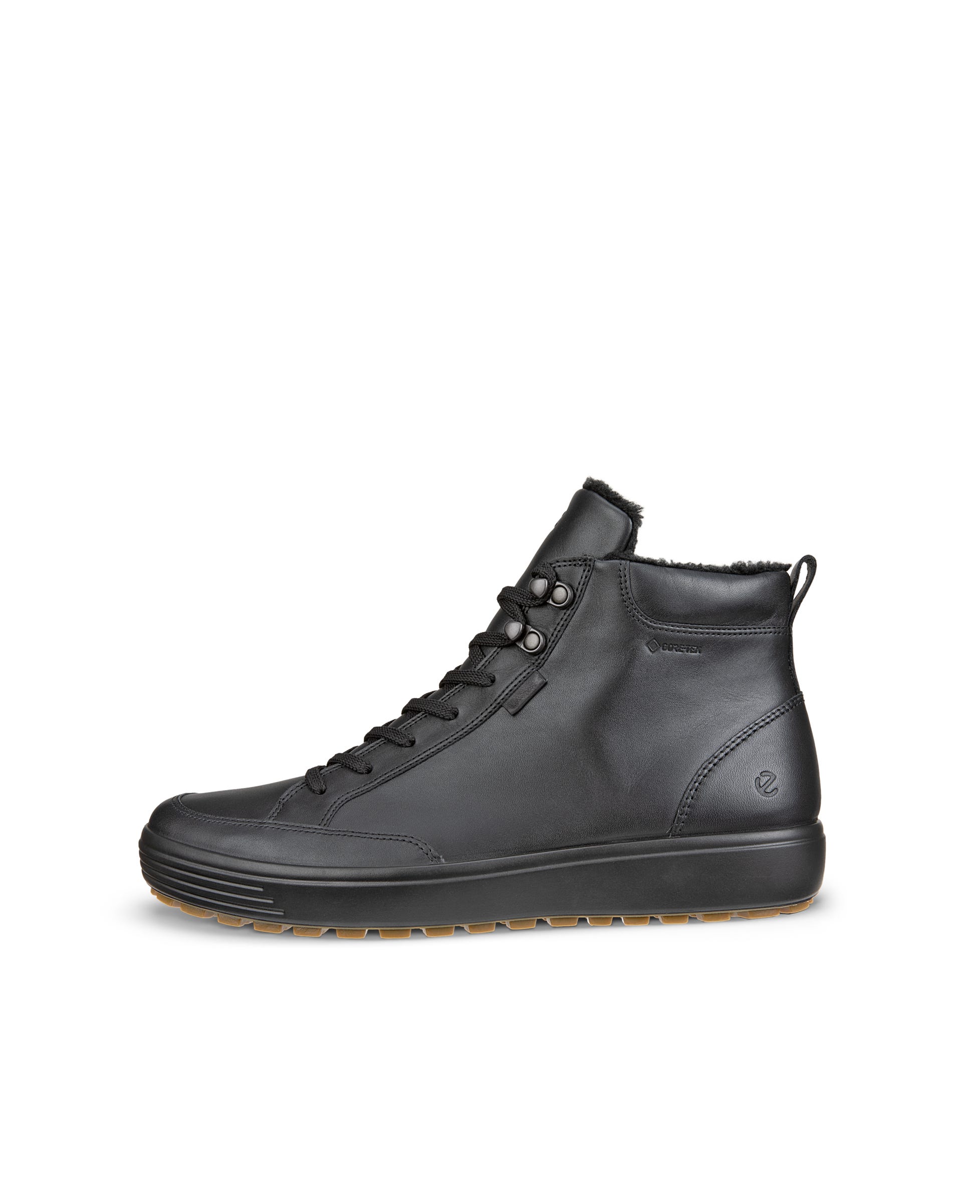 ECCO® Soft 7 Tred ādas Gore-Tex puszābaki vīriešiem - Melns - Outside