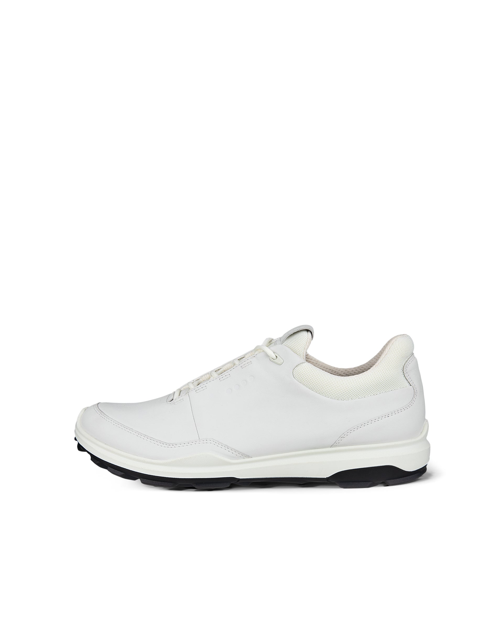 ECCO Golf BIOM Hybrid 3 メンズ レザーゴルフシューズ - ホワイト - Outside