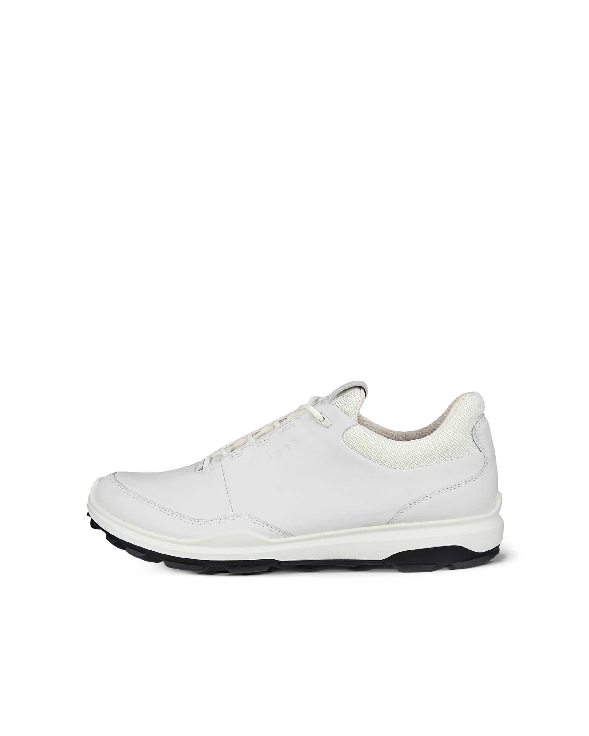 値下げ ECCO ECCO W GOLF BIOM HYBRID3 23センチ Men's ECCO® Golf Biom Hybrid 3 Leather Golf Shoe | White