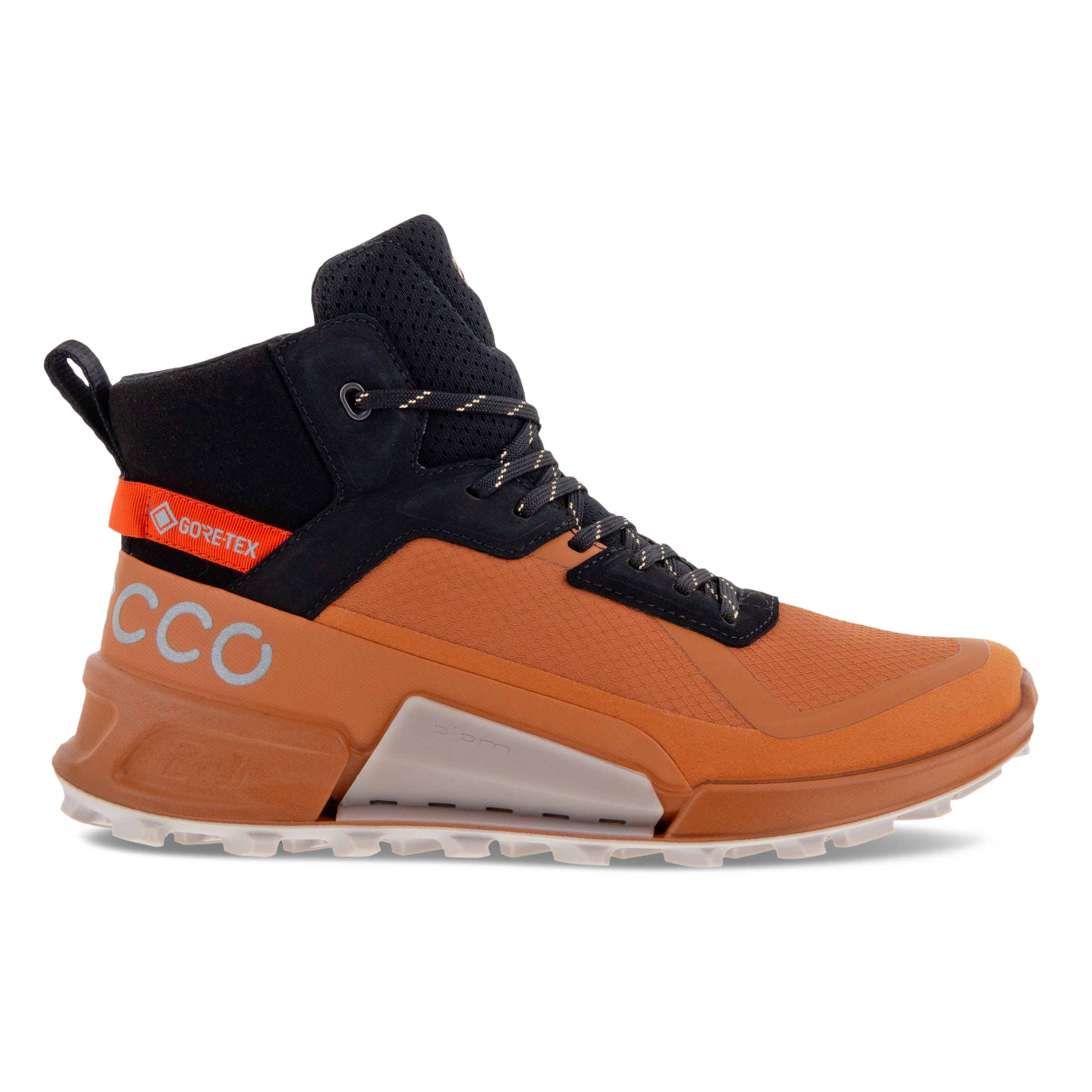 ECCO® Biom 2.1 X Mountain Hög hikingsko i textil med Gore-Tex dam - Brun - Outside
