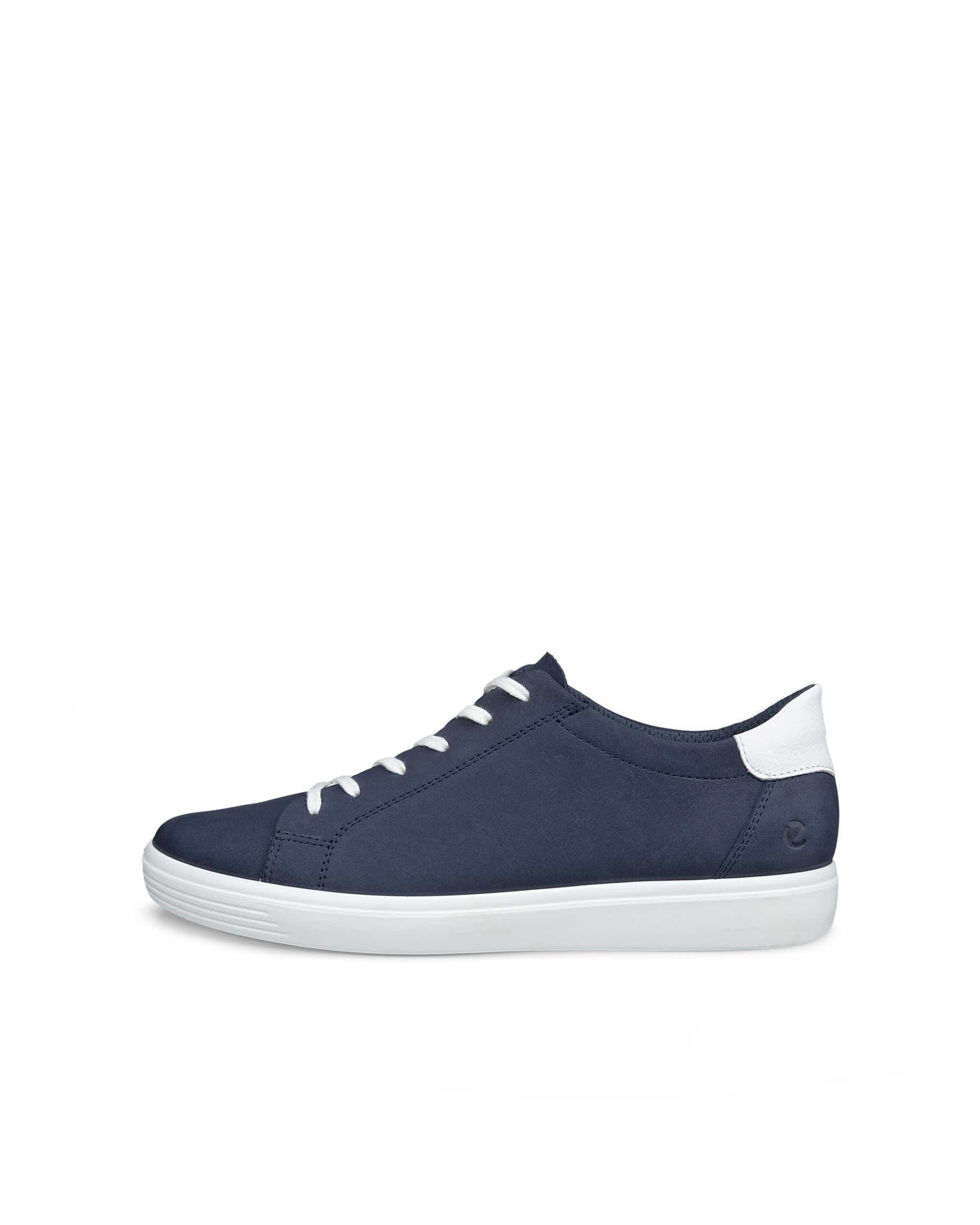 Zapatillas de piel ECCO® CLASSIC SNEAKER para mujer - Azul - Outside