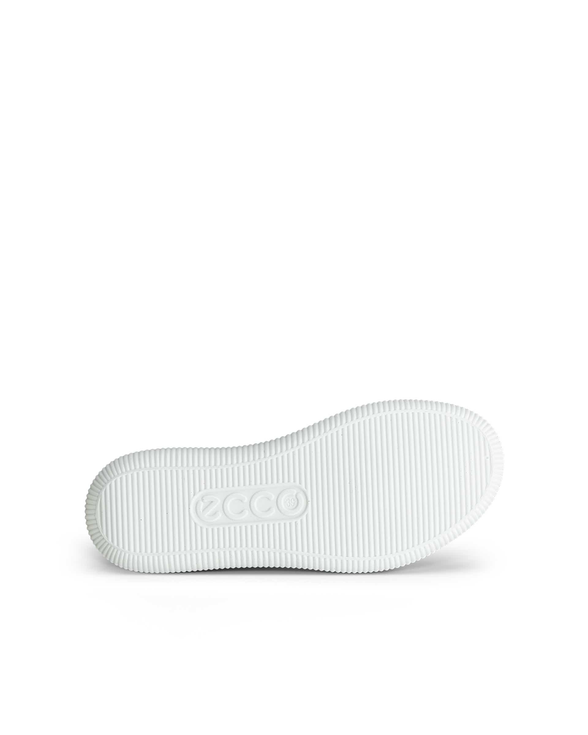 Women's ECCO® Soft Zero Leather Sneaker - Green - Sole