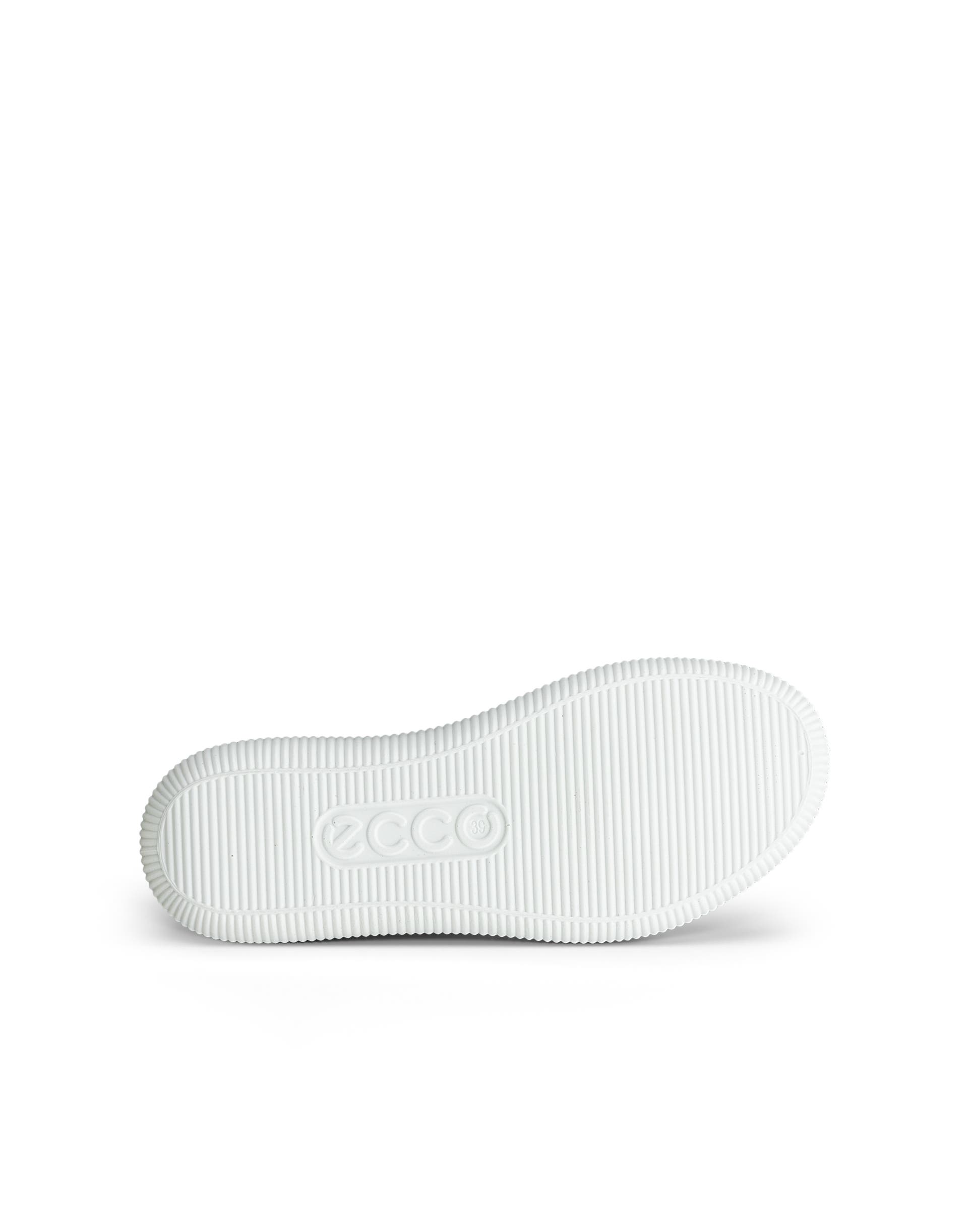 Women's ECCO® Soft Zero Leather Sneaker - Green - Sole