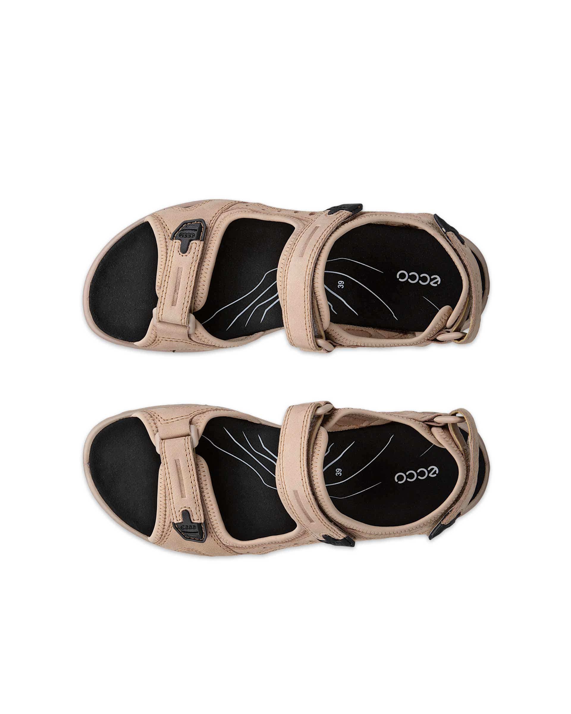 Dámské nubukové outdoorové sandály ECCO® Offroad - Béžová - Top left pair