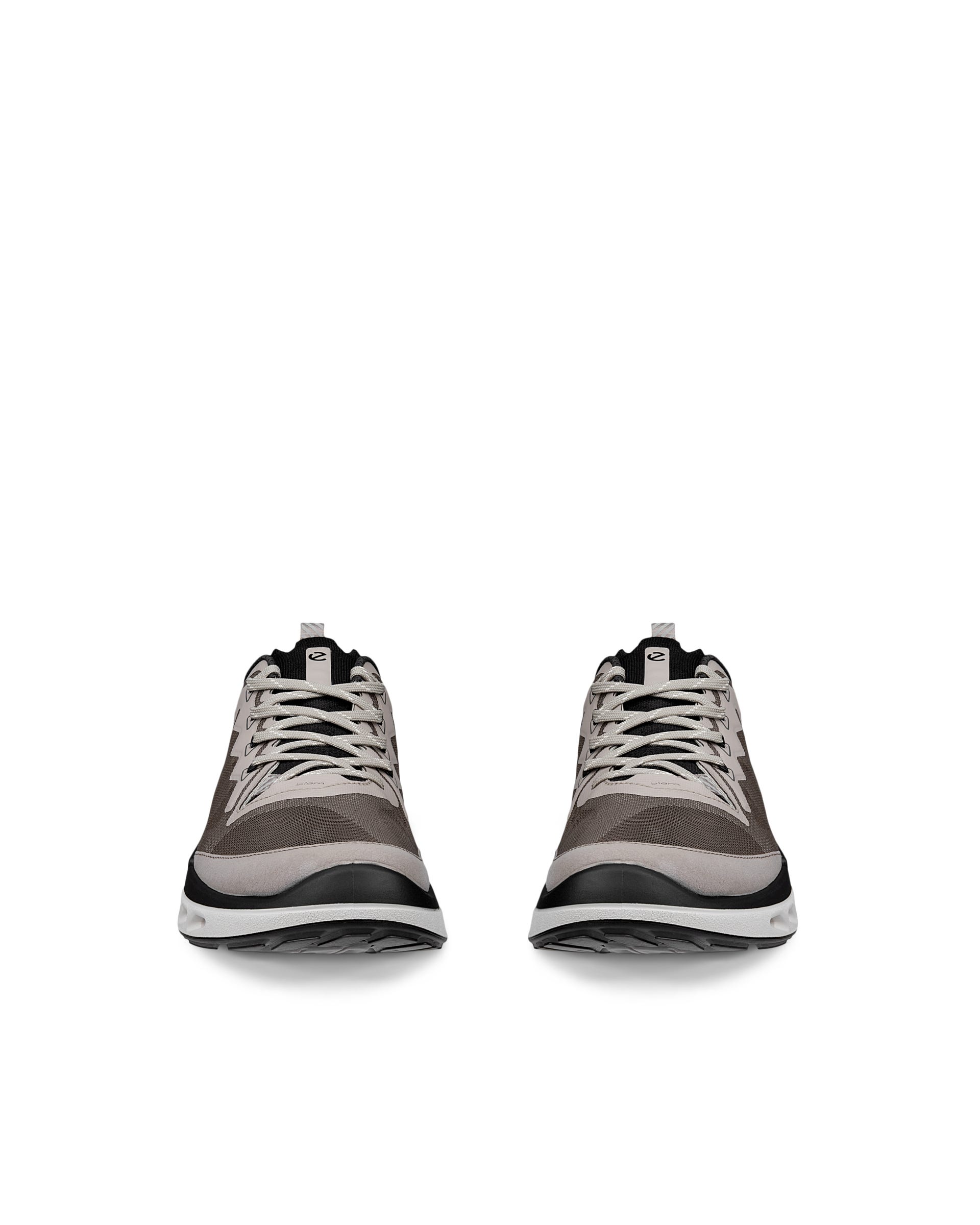 ECCO® BIOM 720 BREATHRU baskets en toile pour homme - Gris - Outside
