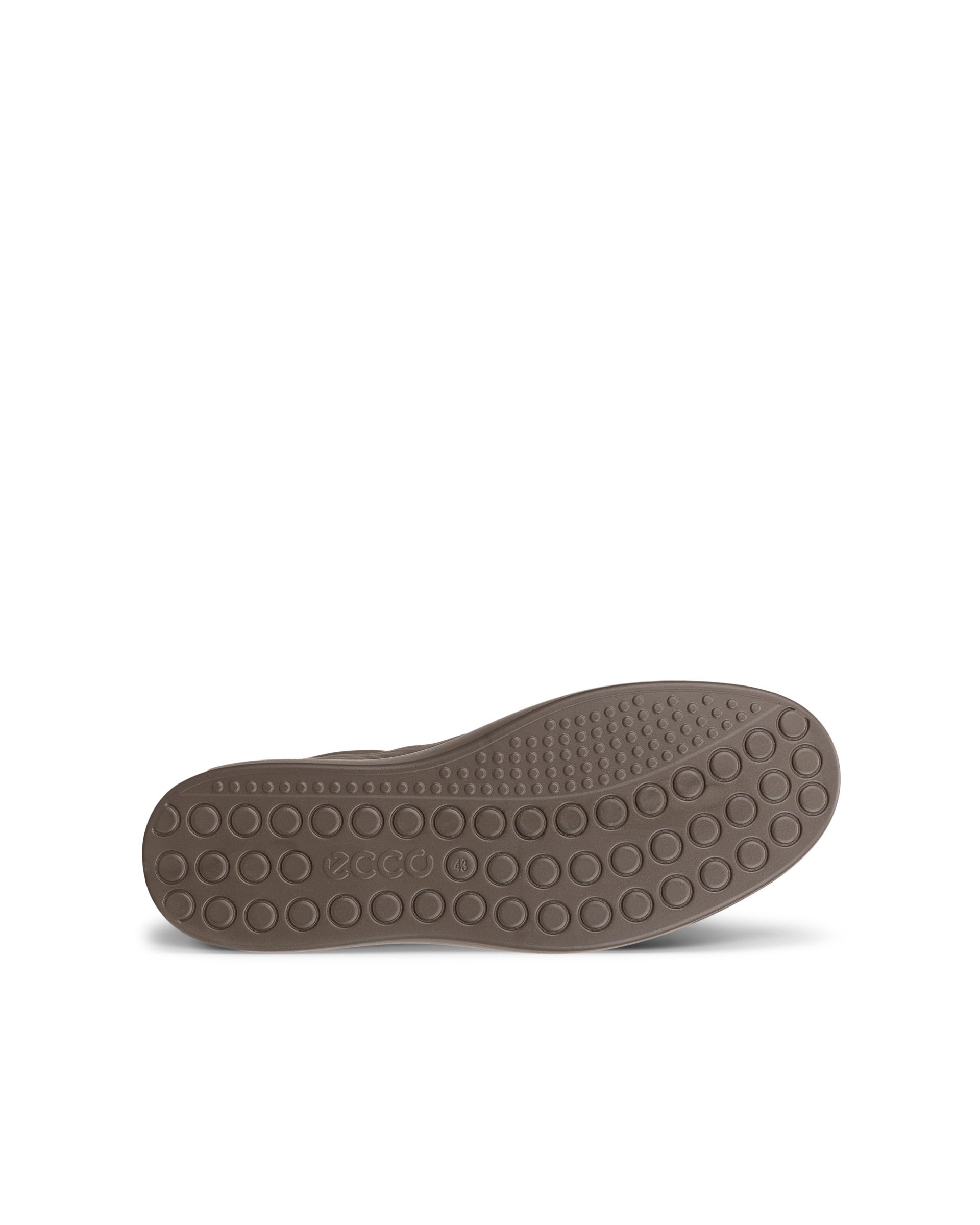 ECCO® SOFT CLASSIC sneakers i læder til herrer - Grå - Sole