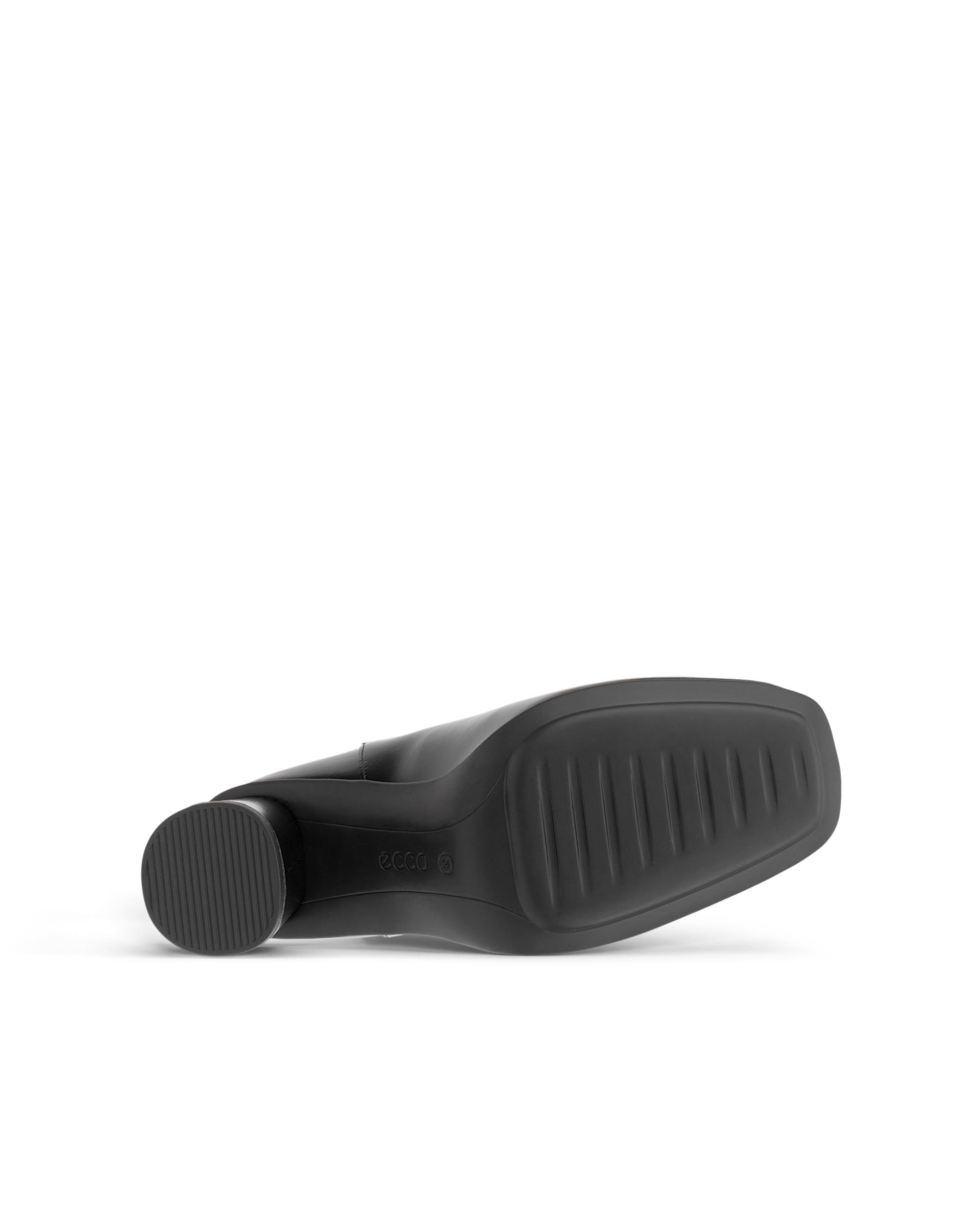 Women's ECCO® Sculpted Alba 65 Leather Chelsea Heel Boot - Black - Sole