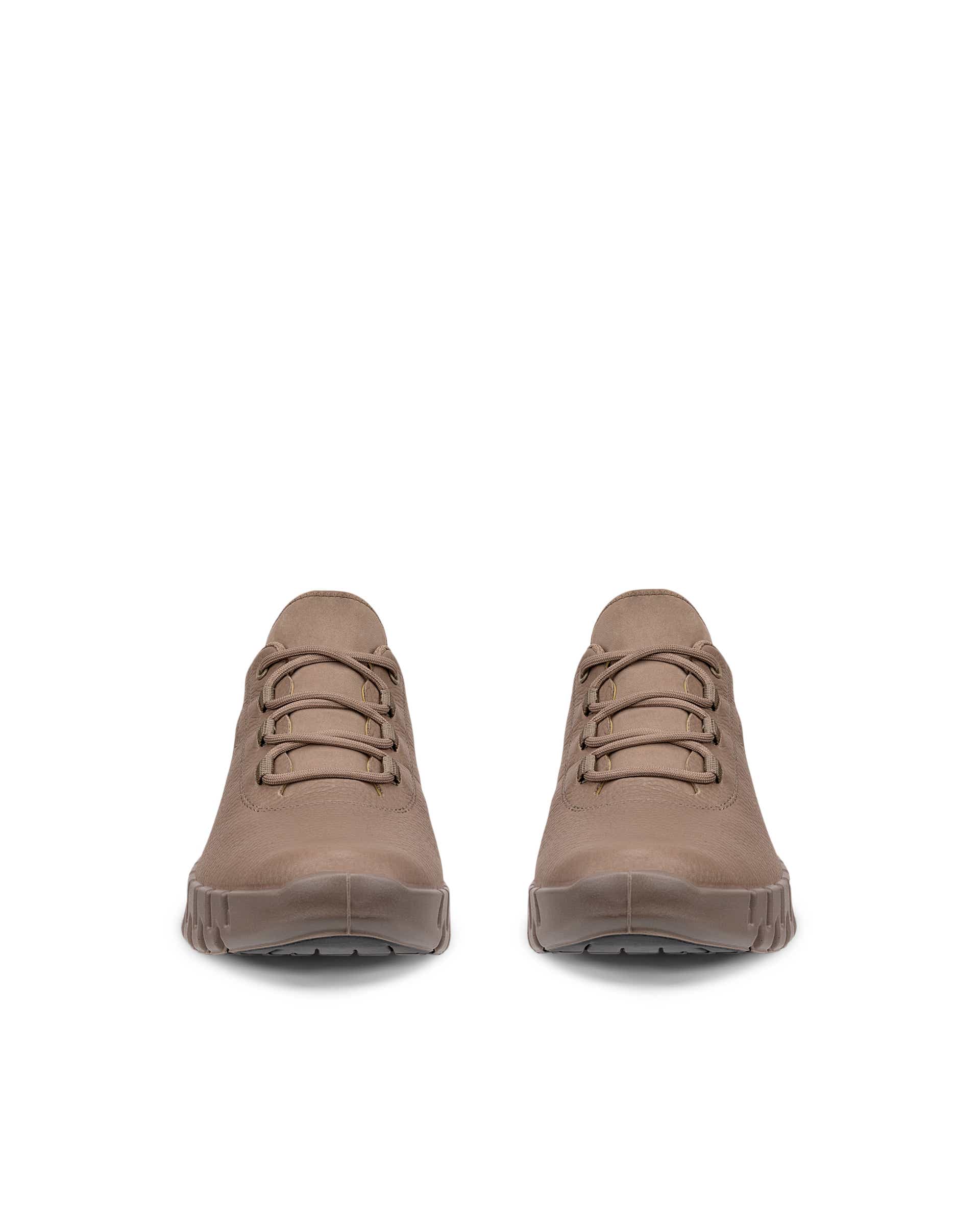 Ténis couro Gore-Tex mulher ECCO® GRUUV - Castanho - Front pair