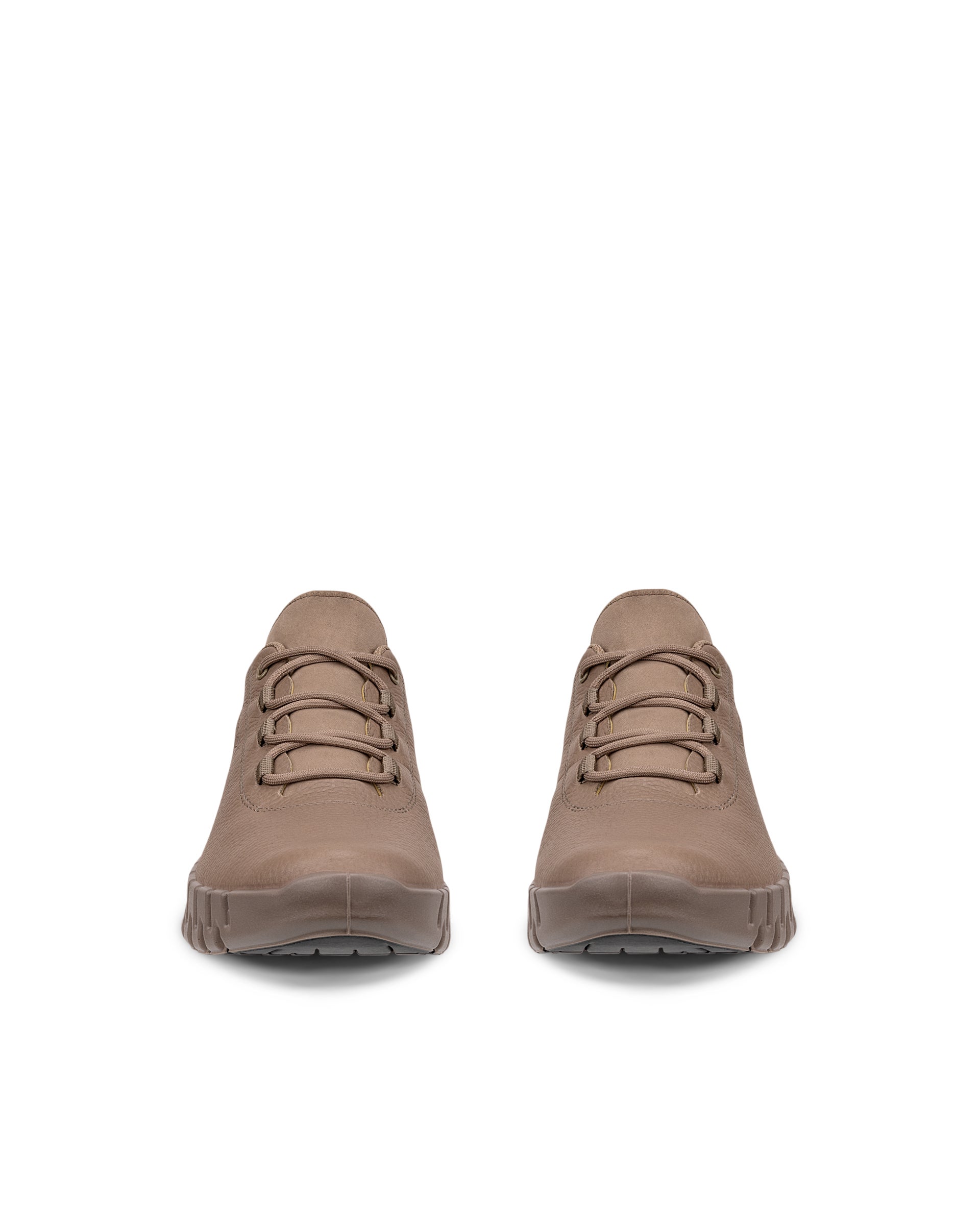 Ženski Gore-Tex usnjeni ležerni čevlji ECCO® GRUUV - Rjava - Front pair