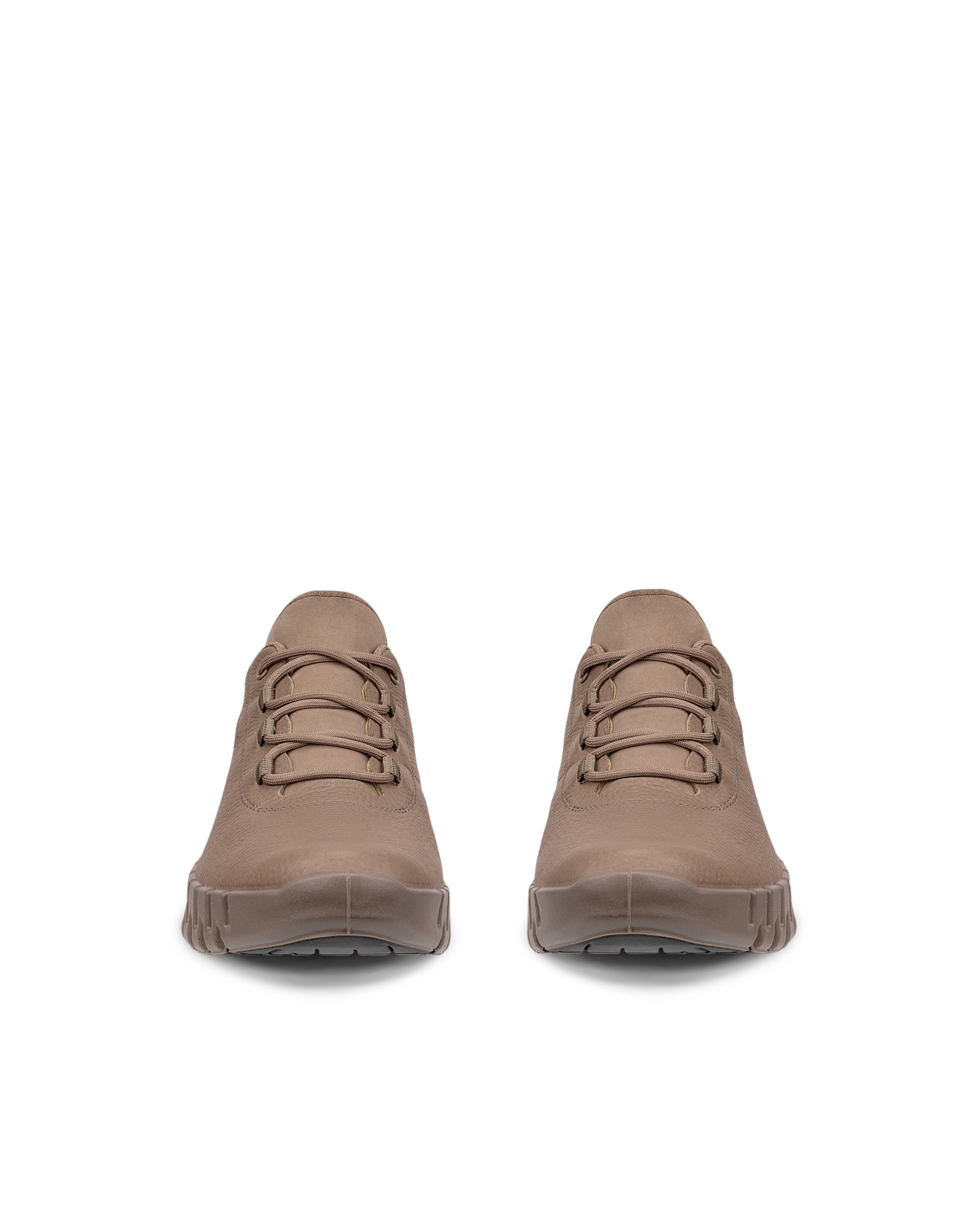Ténis couro Gore-Tex mulher ECCO® GRUUV - Castanho - Front pair