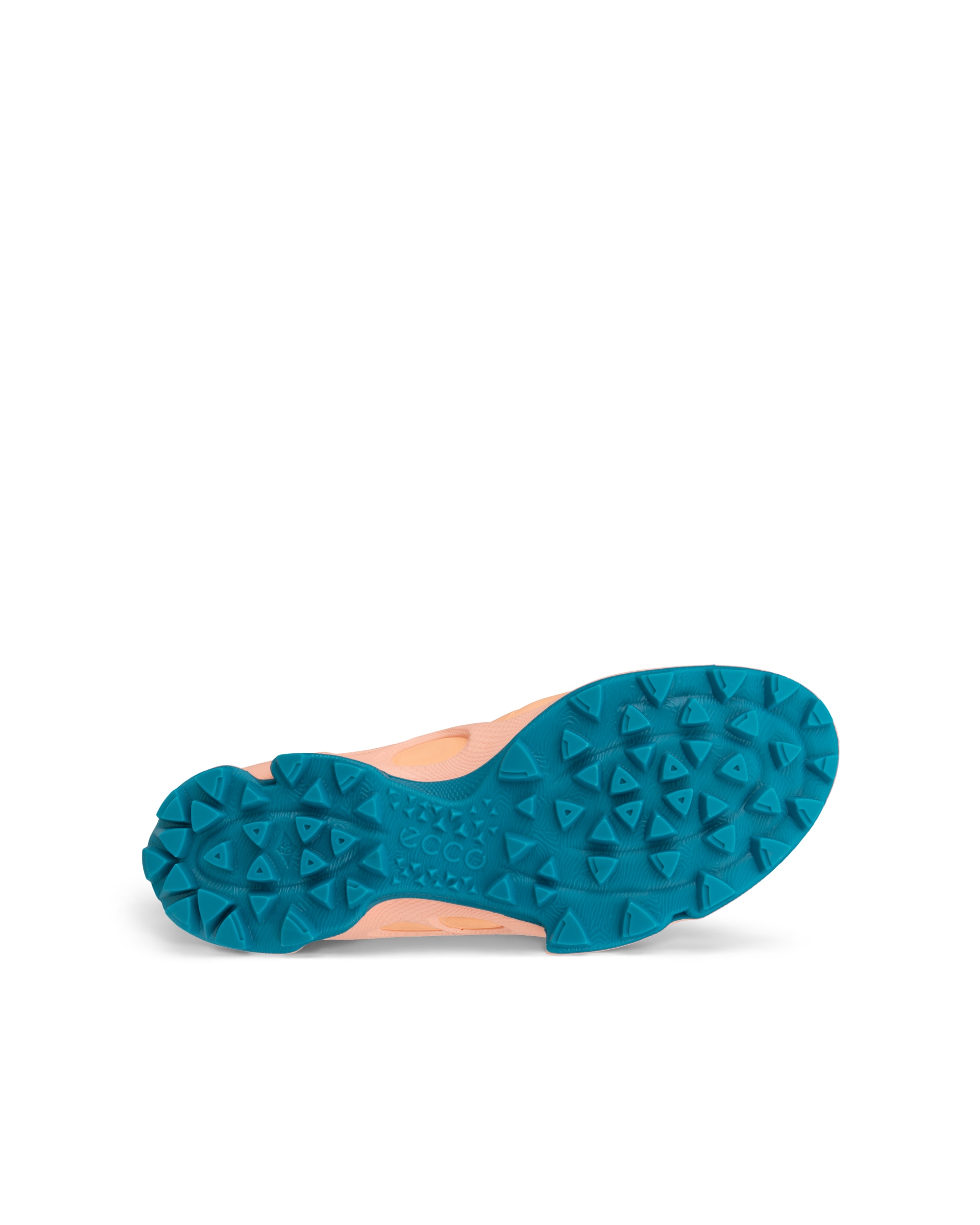 Zapatillas de piel sin cordones ECCO® BIOM C-Trail para mujer - Naranja - Sole