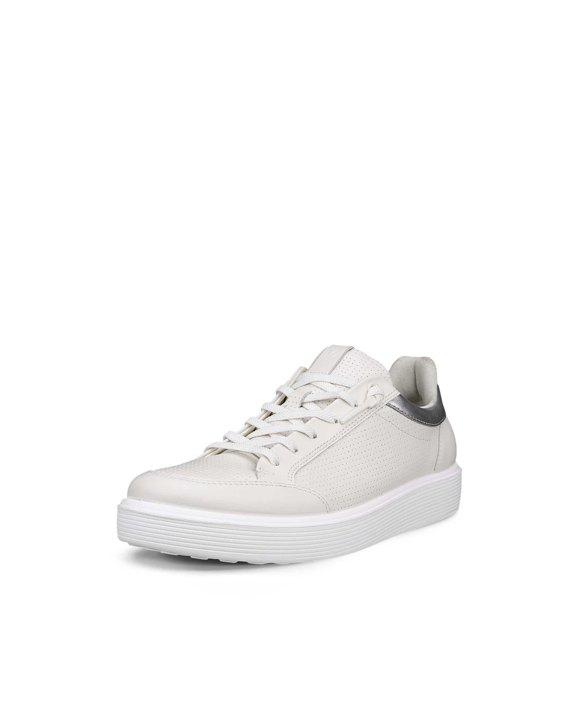 Women's ECCO® Soft 60 Leather Sneaker - White - Main