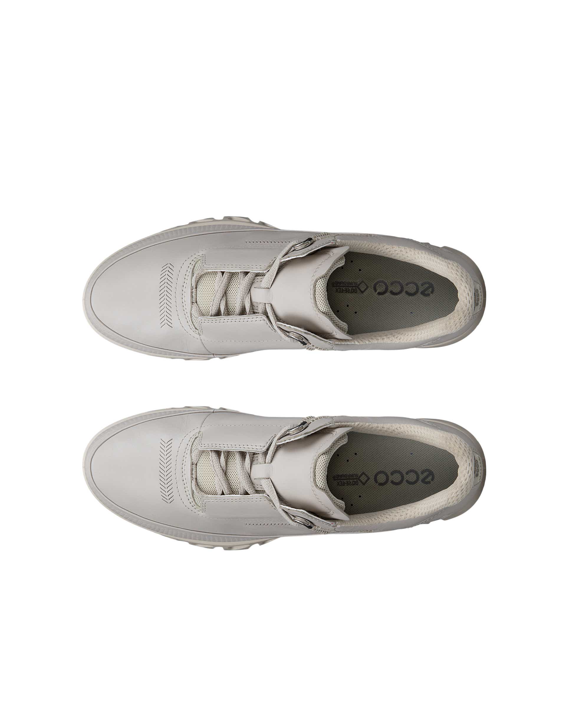 ECCO® MULTI-VENT Damen Lederschuh mit Gore-Tex - Grau - Top left pair