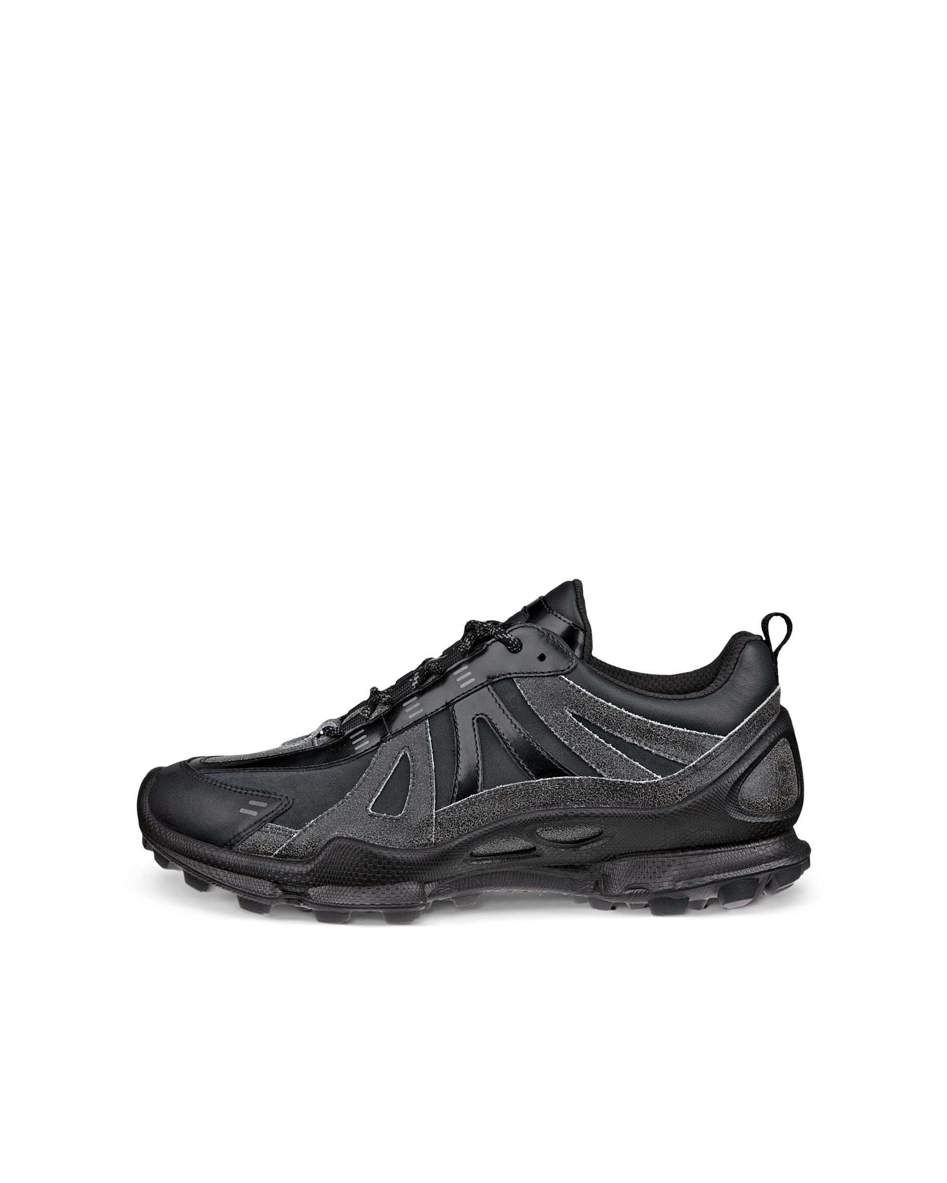 ECCO BIOM C Trail メンズ レザーアウトドアスニーカー - ブラック - Outside