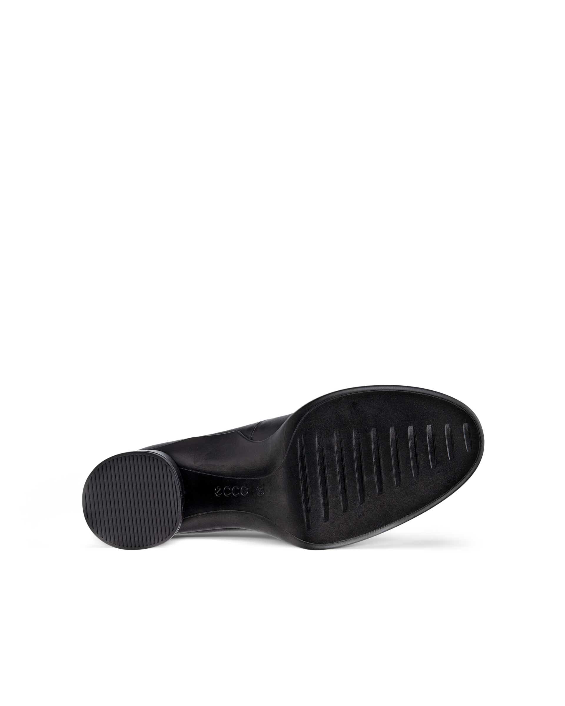 Dámské kožené lodičky na blokovém podpatku ECCO® Sculpted LX 35 - Černá - Sole
