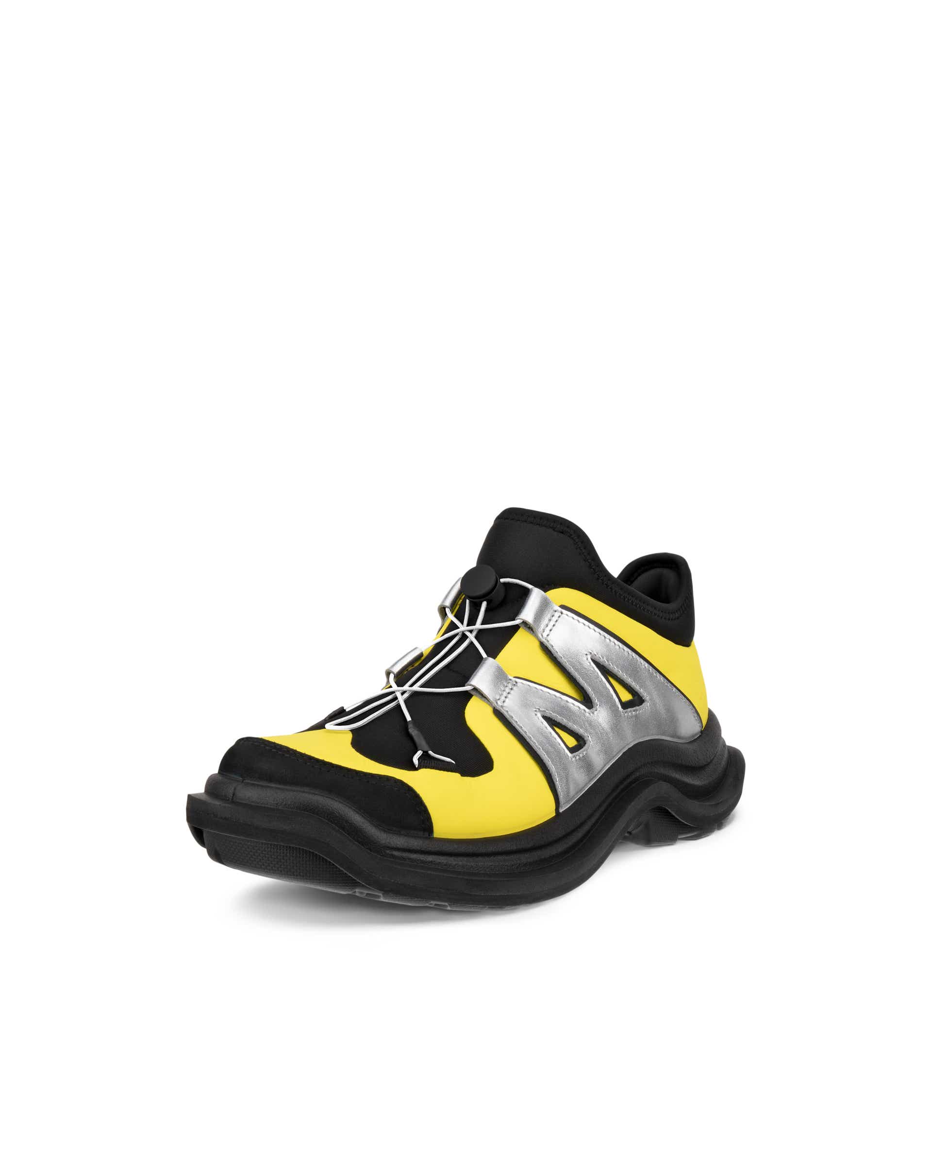 Women's ECCO® Offroad Leather Outdoor Ankle Boot - Yellow - Main