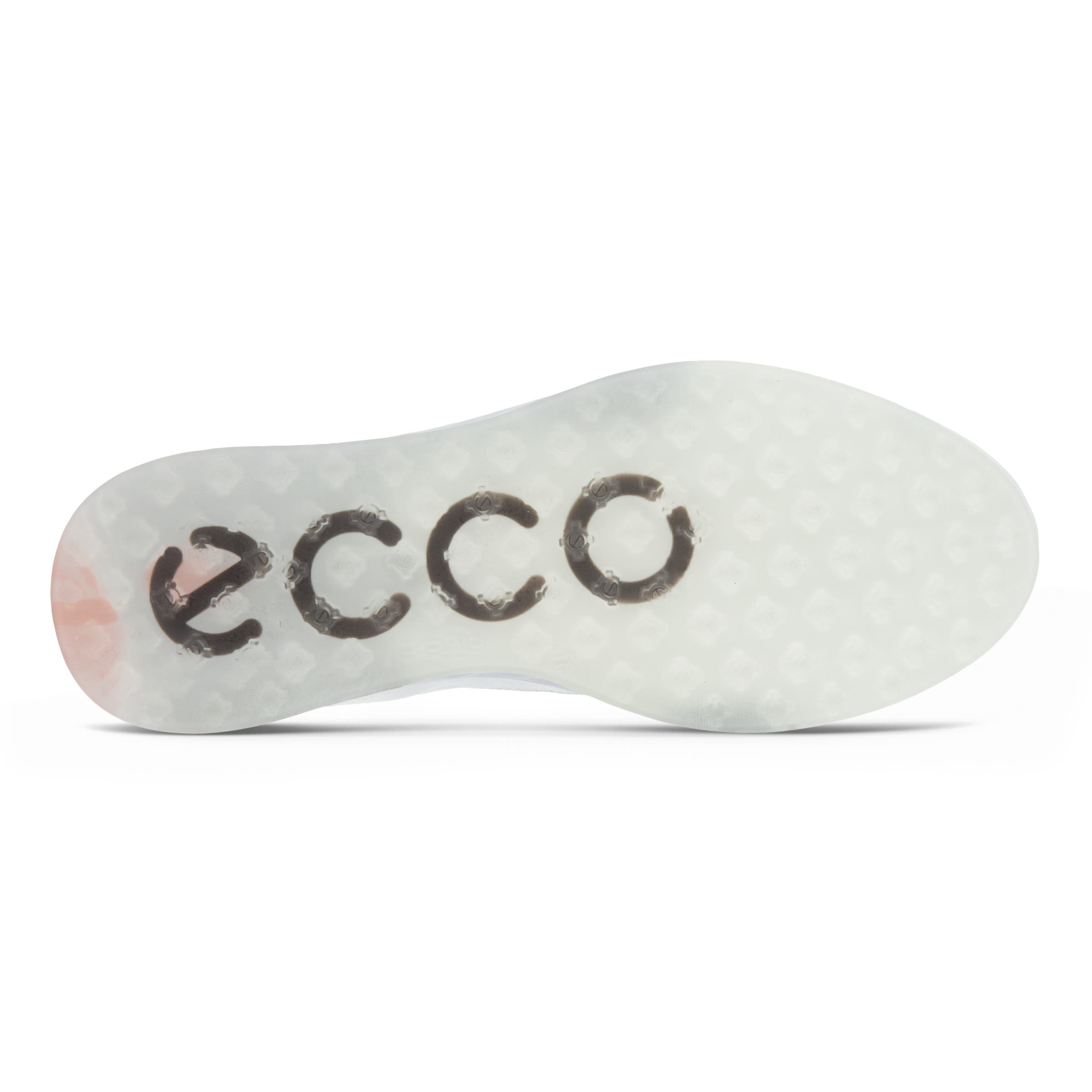 Ladies ECCO® Golf S-Three Leather Gore-Tex Shoe - White - Sole