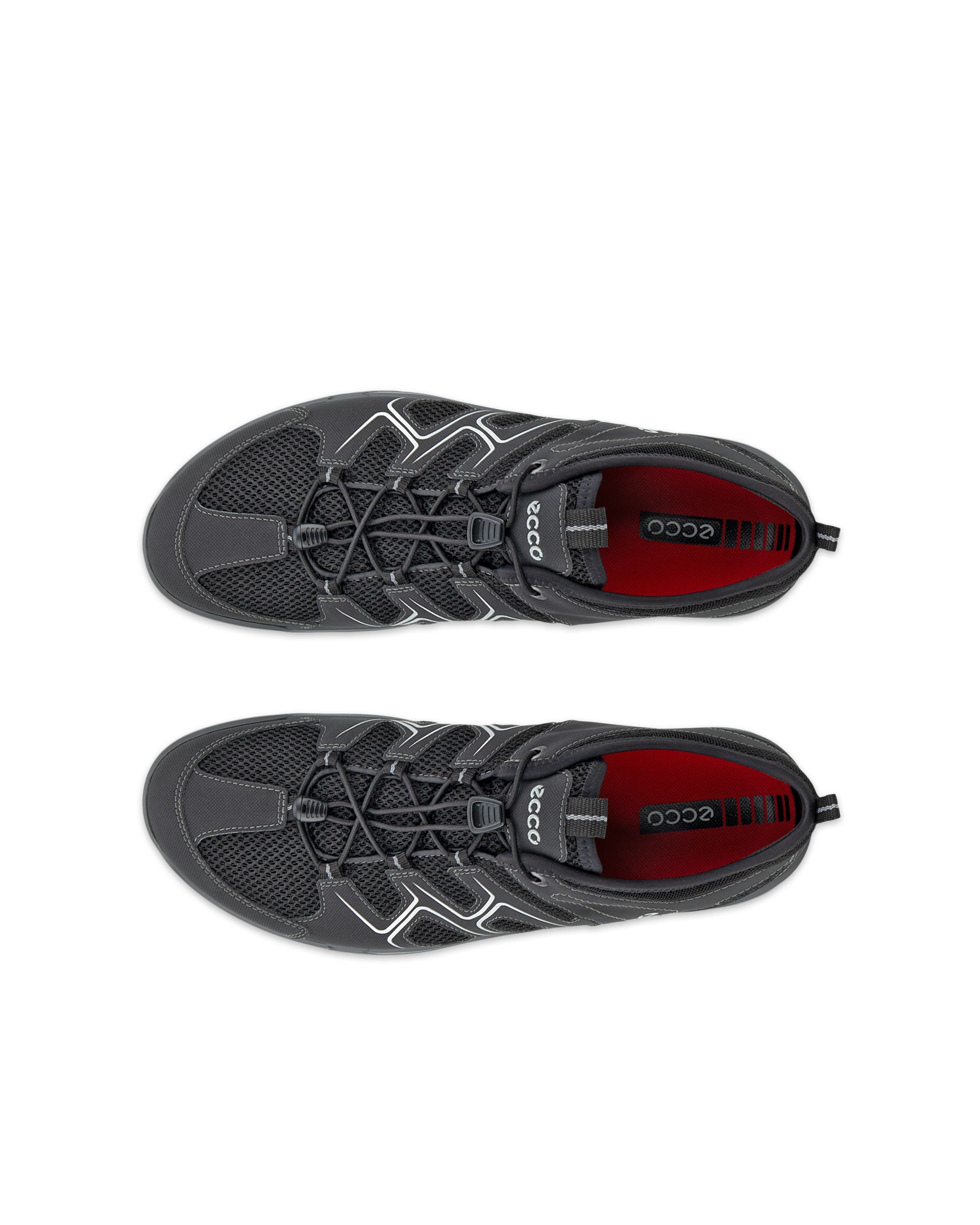 Men's ECCO® Terracruise LT Outdoor Shoe - Black - Top left pair