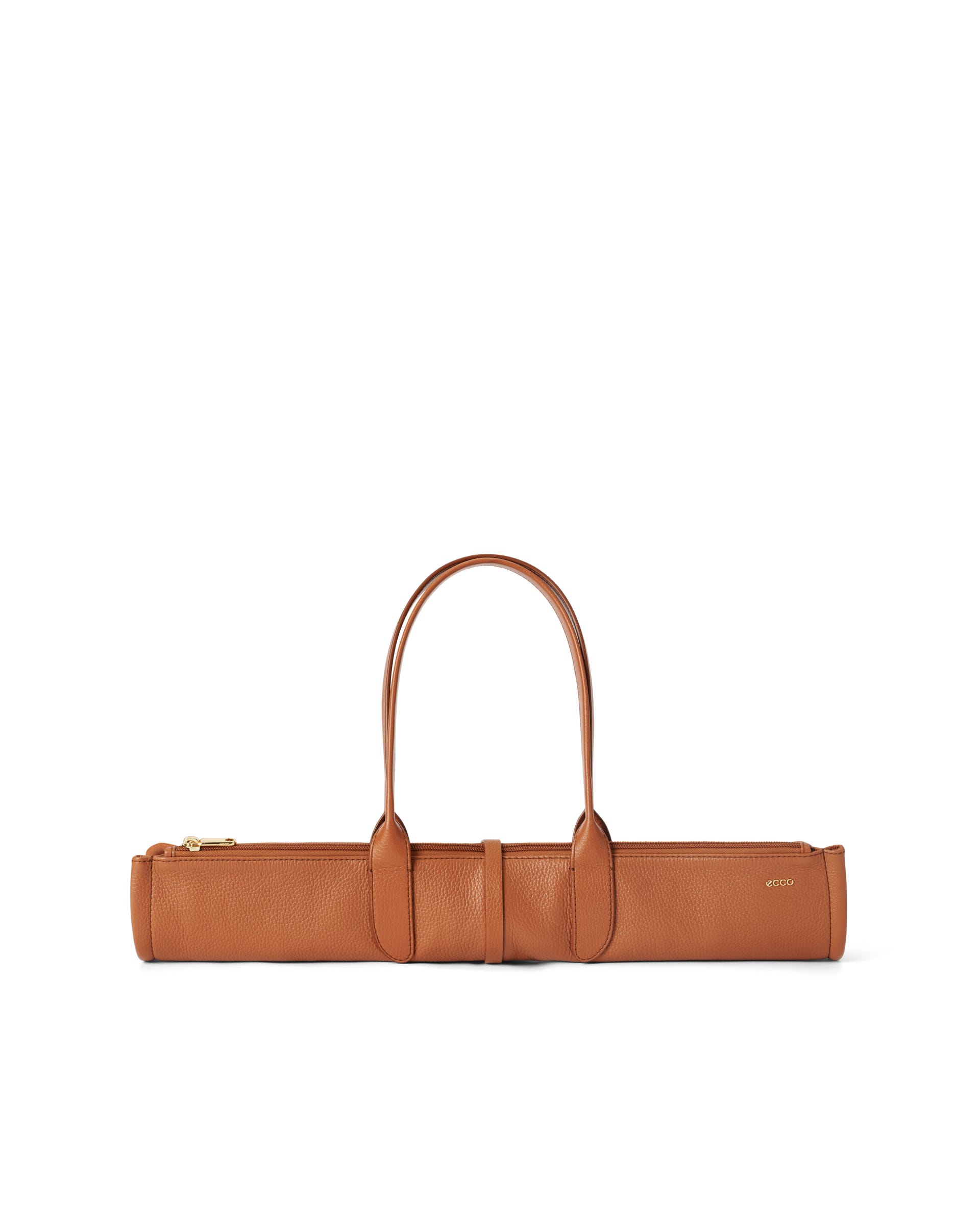 Skórzana torba shopper ECCO® Tote - Brązowy - Detail-1