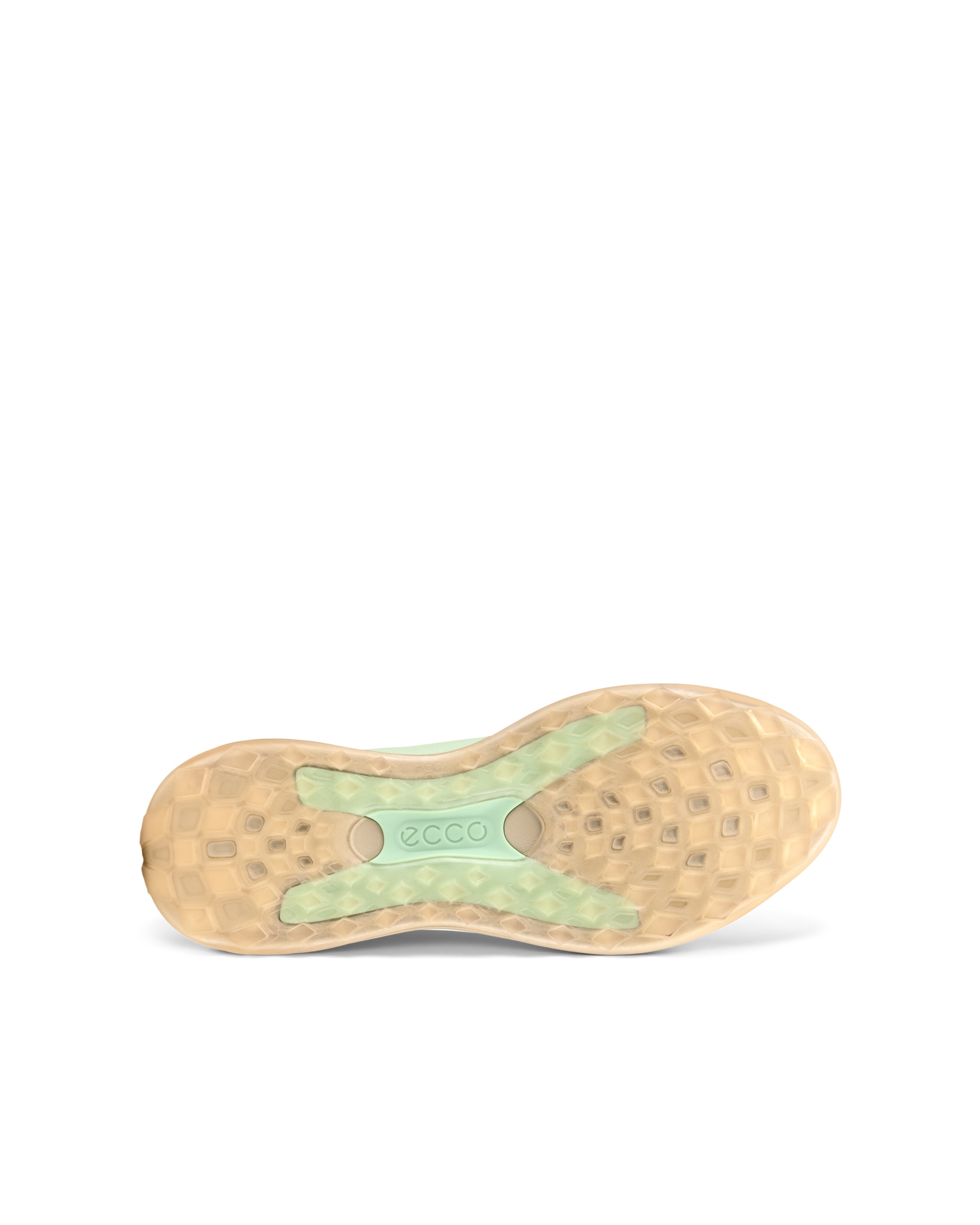 Women's ECCO® Golf LT1 Leather Waterproof Golf Shoe - Green - Sole
