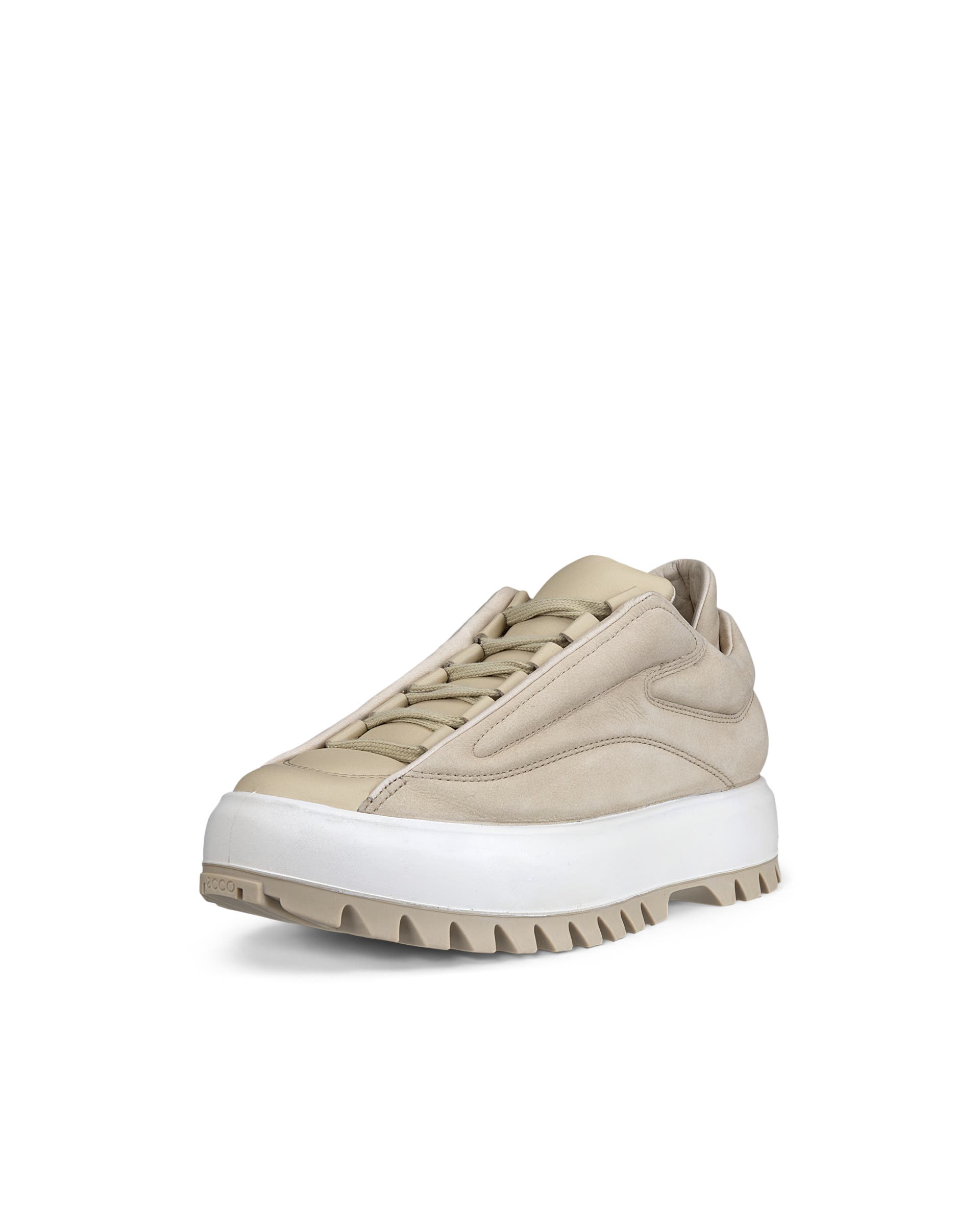 ECCO STREET ACE RAL7000 WOMENS ウィメンズ ヌバックスニーカー - ベージュ - Main