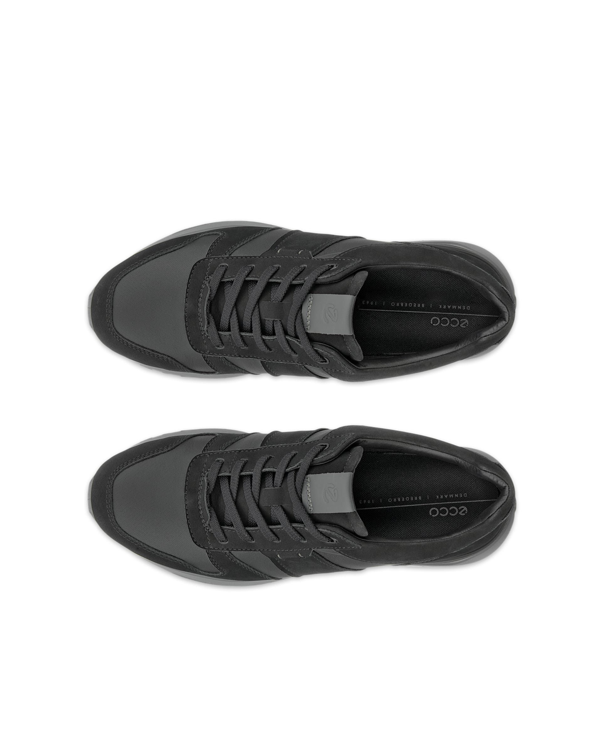 Men's ECCO® ASTIR NEO Leather Sneaker - Black - Outside