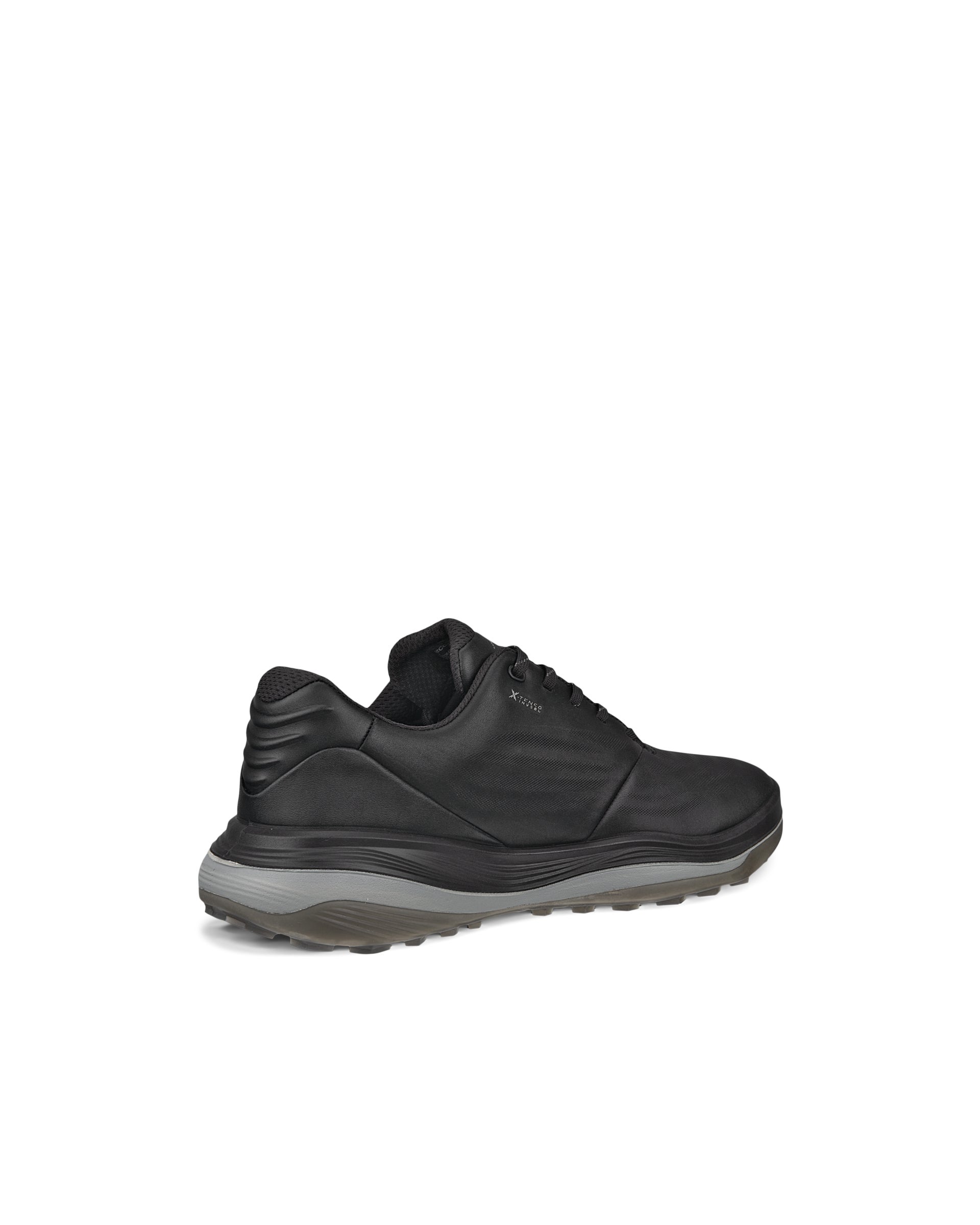 Moški vodoodporni usnjeni čevlji za golf ECCO® Golf LT1 - Črna - Back