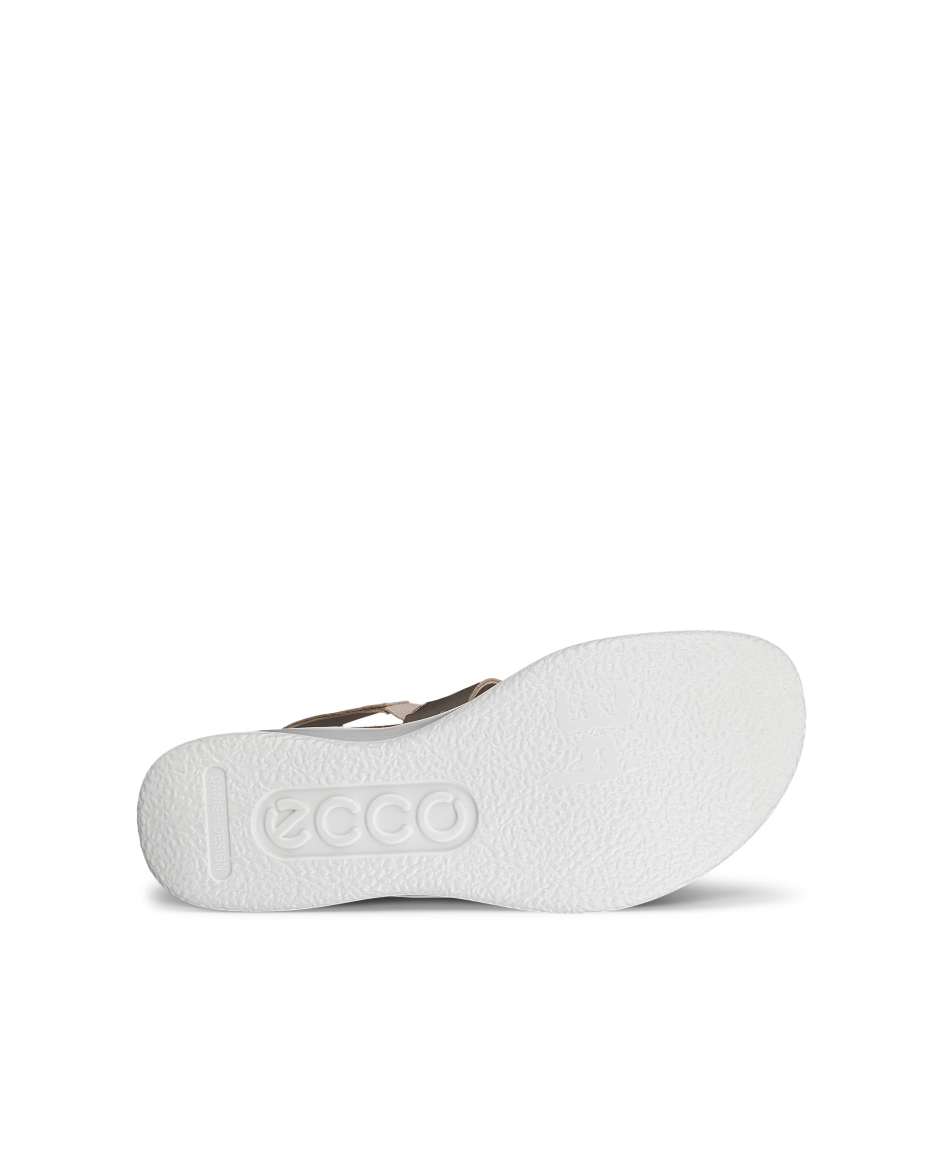 ECCO® Flowt Wedge Cork Skinnsandal med kilklack kork dam - Metallic - Sole