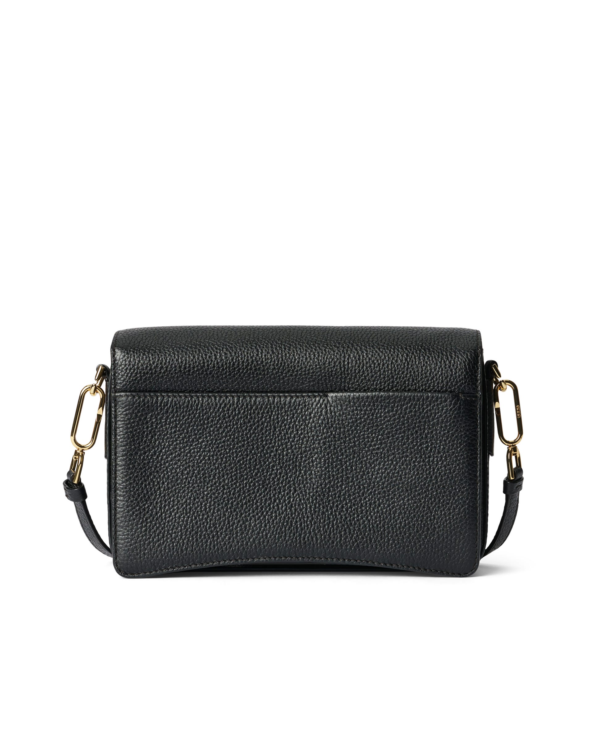 ECCO® Pinch Large Pebbled Leather Pinch Crossbody Bag | Black