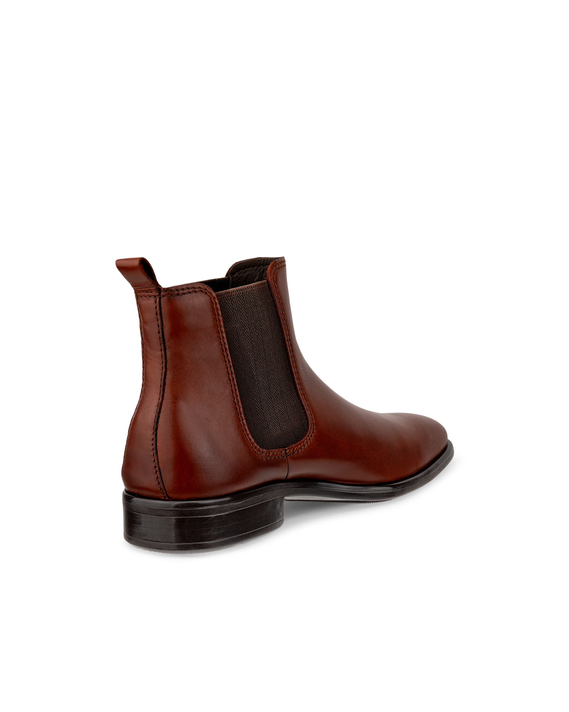 Men's ECCO® Citytray Leather Chelsea Boot - Brown - Back