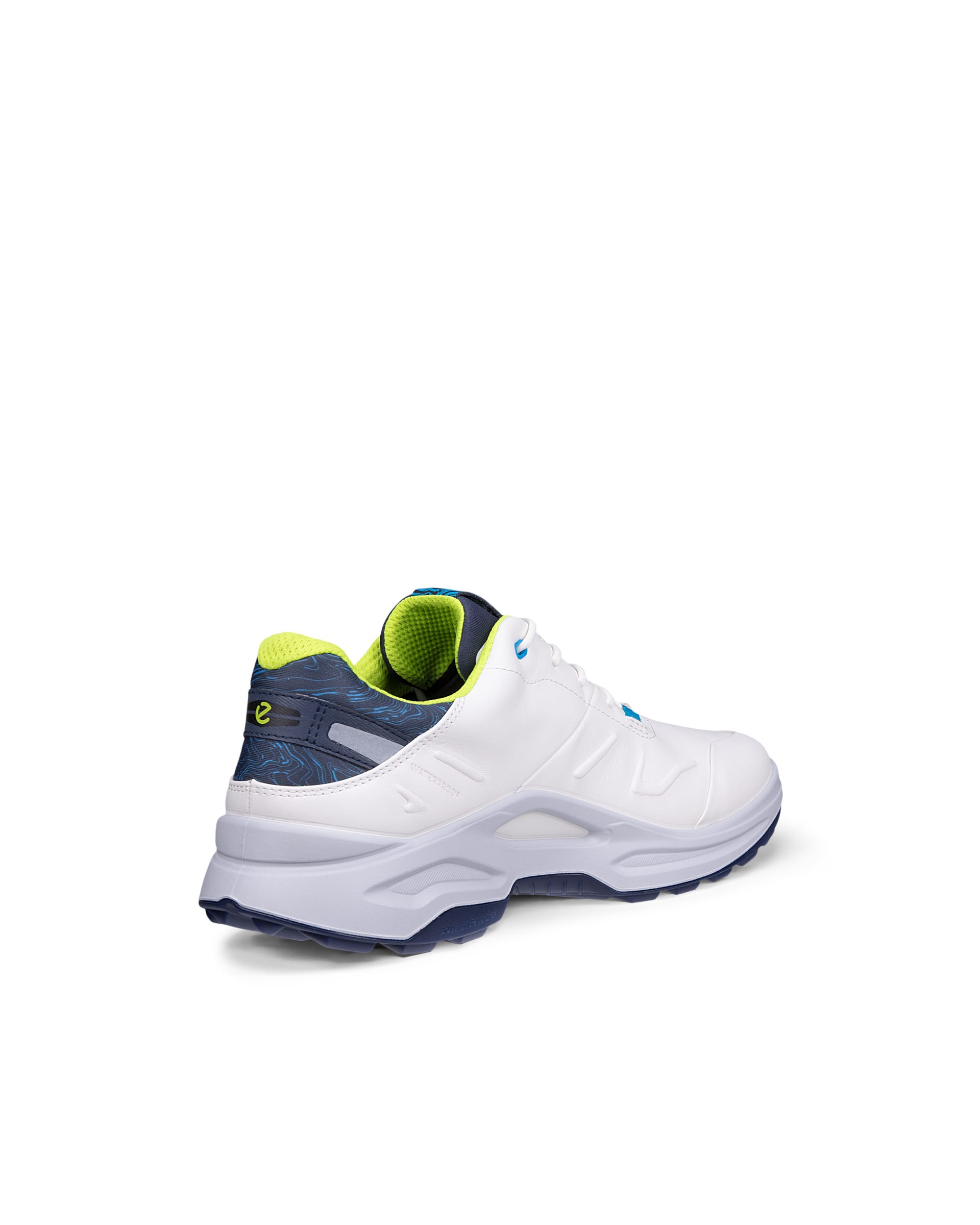 Men's ECCO® Golf Biom H6 Leather Waterproof Golf Shoe - White - Outside