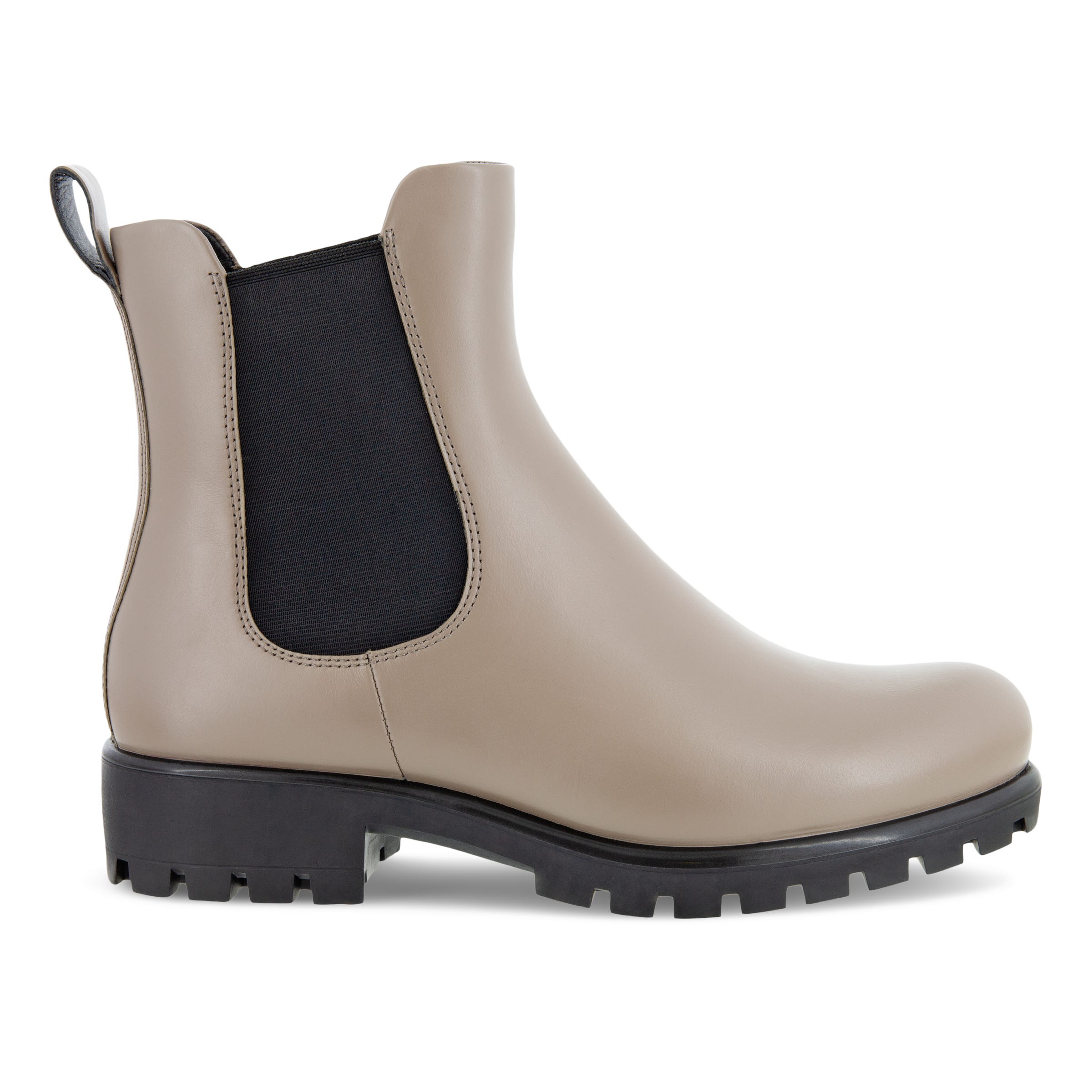 ECCO Modtray ウィメンズ レザーチェルシーブーツ - グレー - Outside