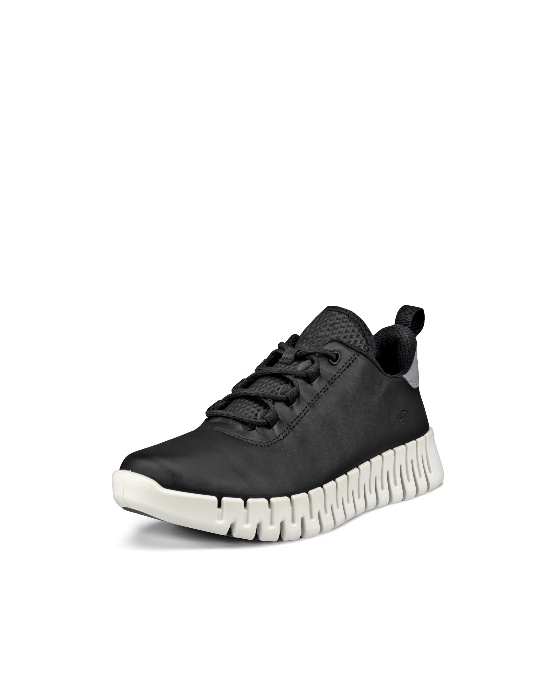 ECCO® Gruuv Damen Ledersneaker - Schwarz - Main