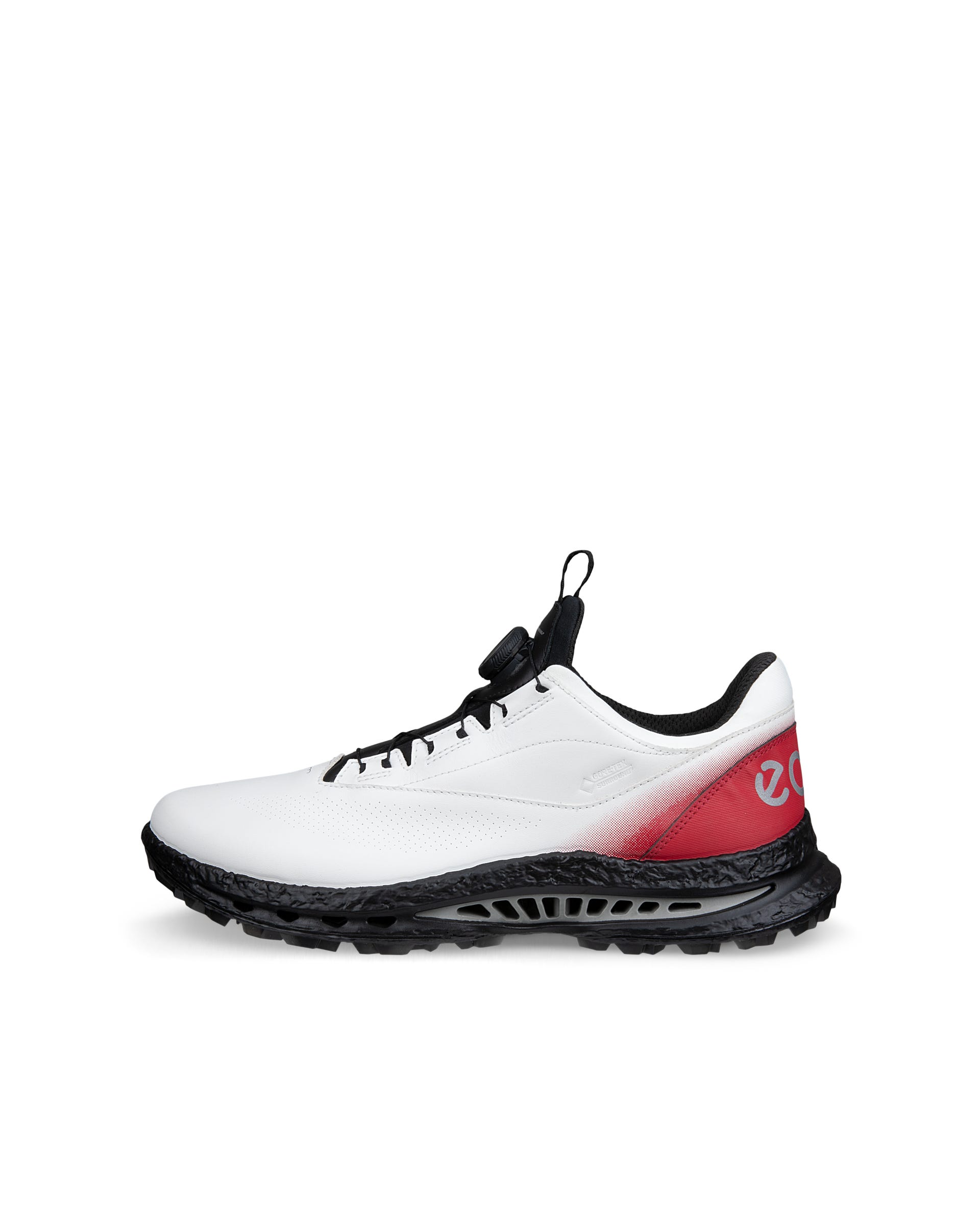 Men's ECCO® GOLF BIOM C5 Leather Gore-Tex Golf Shoe - White - Outside