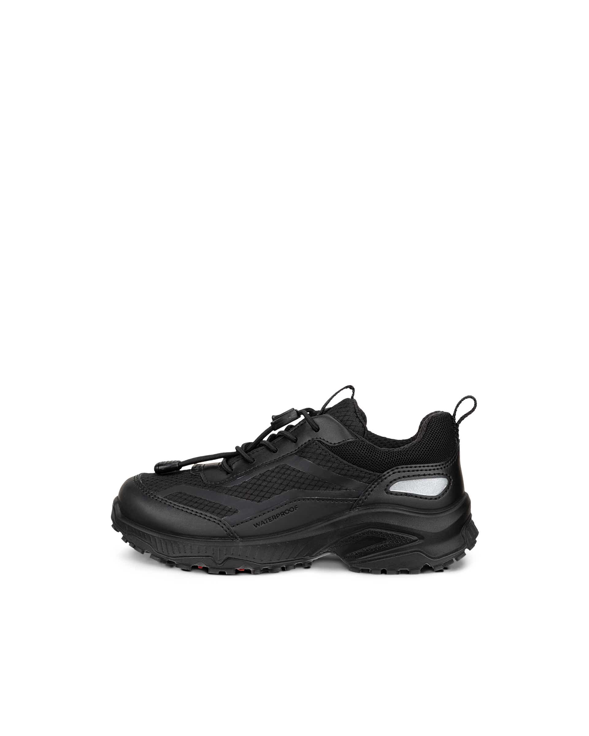 ECCO® RECEPTOR XP K tekstiilist vabaajajalats lastele - Must - Outside