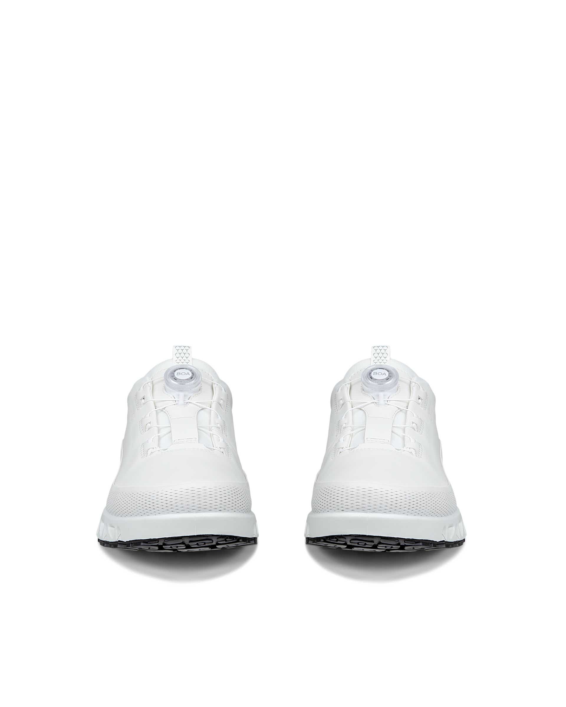 ECCO MULTI-VENT BOA MEN'S SNEAKER - White - Front pair