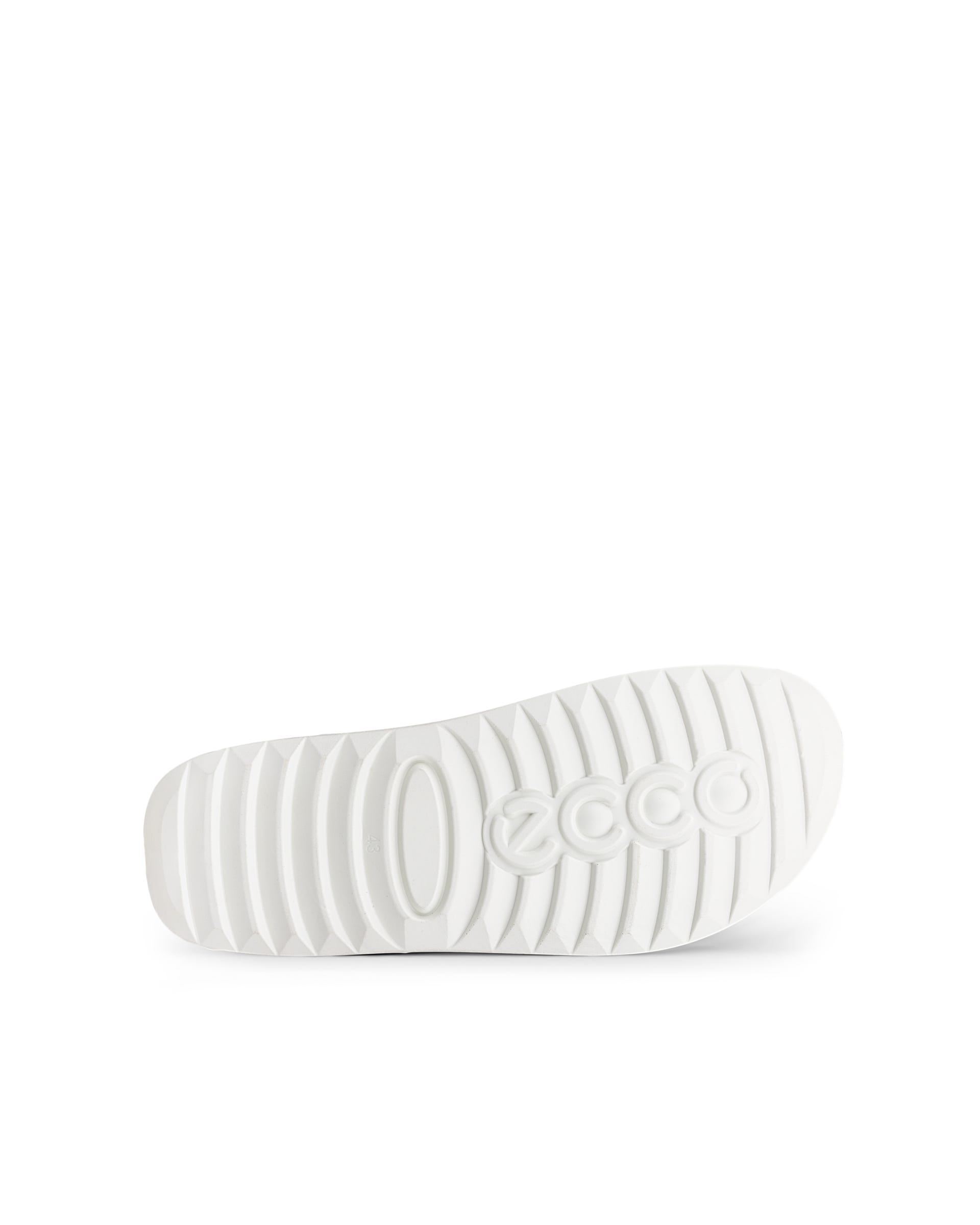 ECCO Cozmo メンズ レザーモックトゥシューズ - ホワイト - Sole