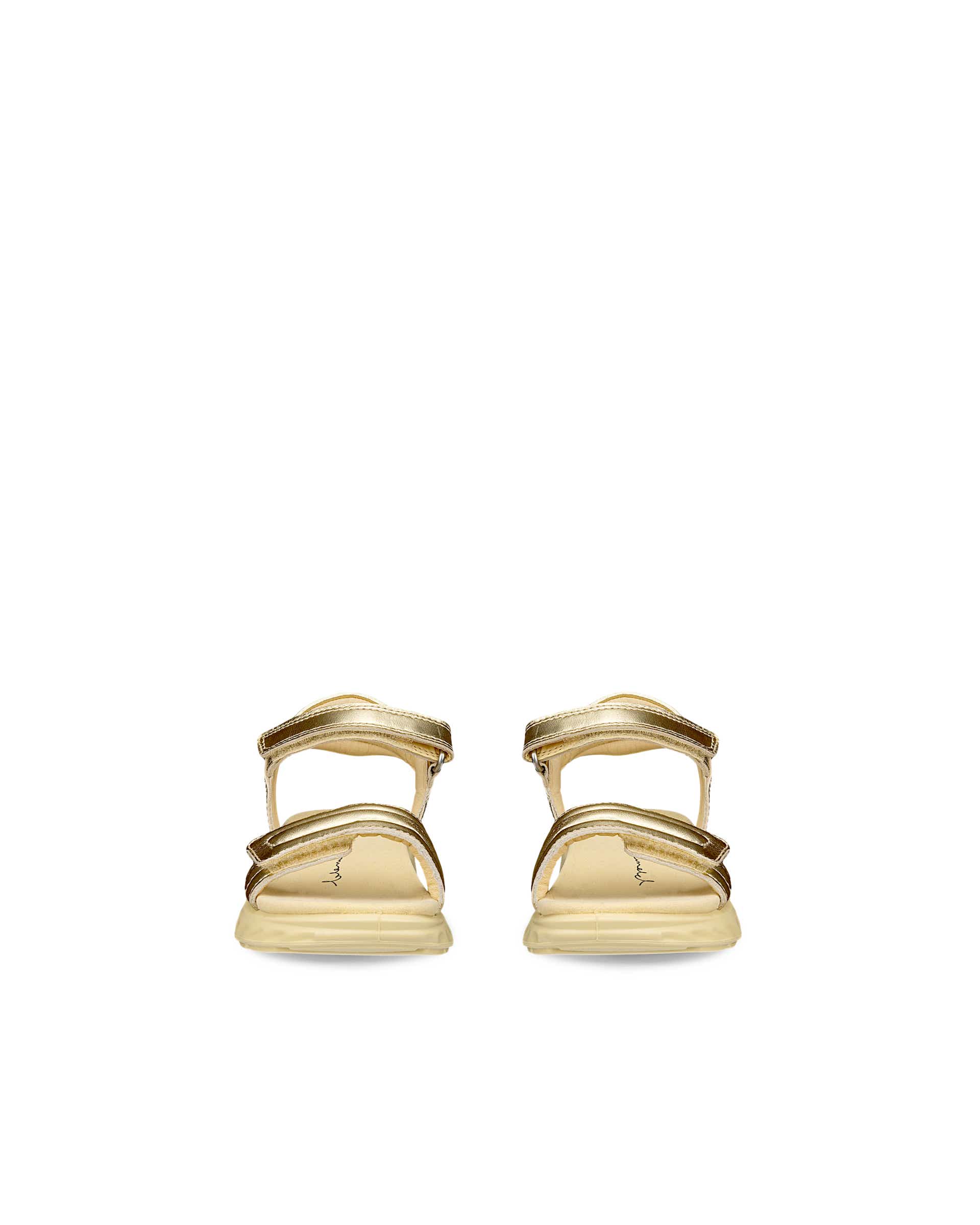 ECCO® SP.1 Lite Sandal nahast sandaal lastele - Kuldne - Front pair