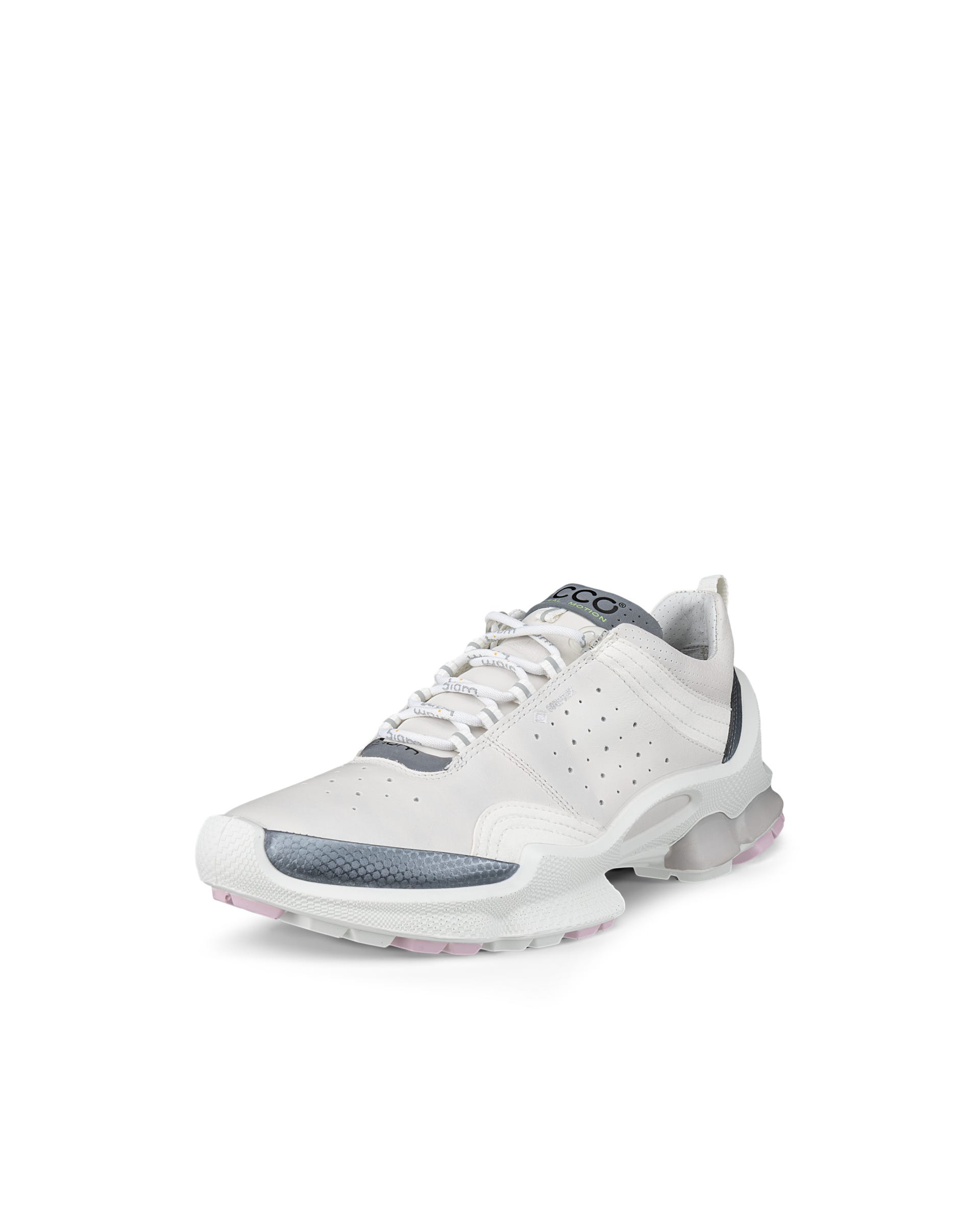 ECCO BIOM C2-TRAIL WOMEN ウィメンズ レザースニーカー - ホワイト - Outside