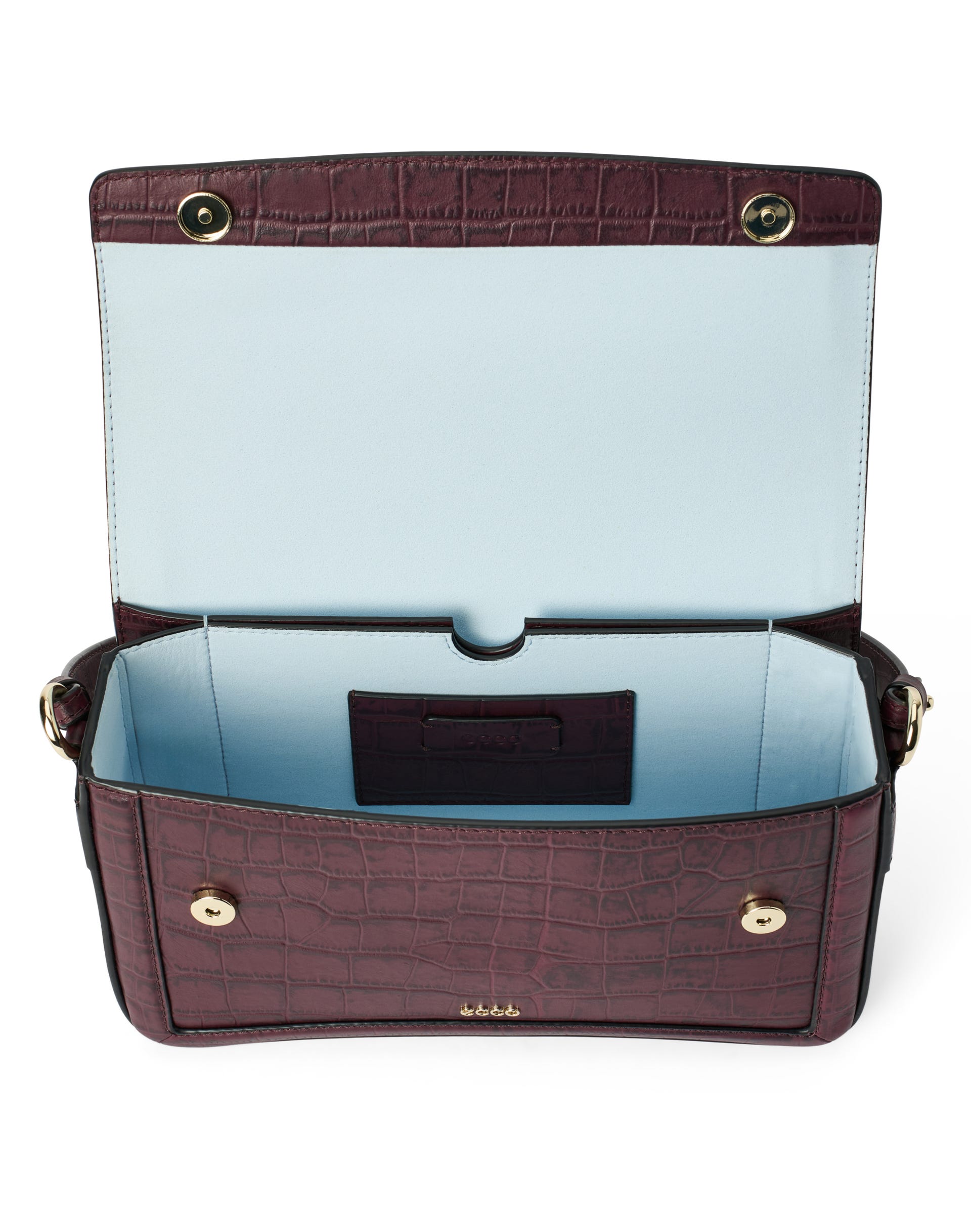 ECCO® PINCH BAG Damen Umhängetasche aus Leder - Lila - Main