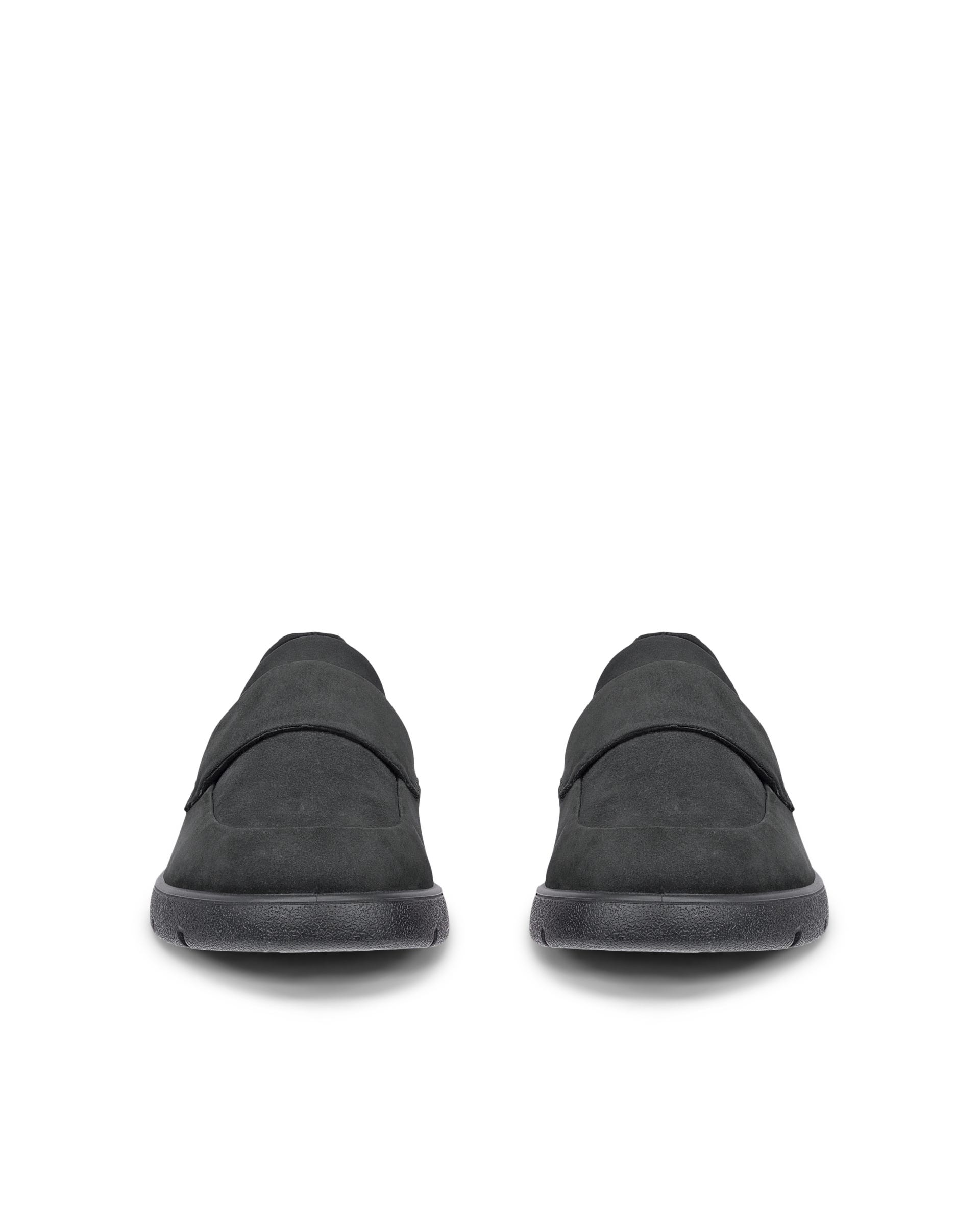 ECCO® BELLA 2 dames nubuck loafer - Zwart - Front pair