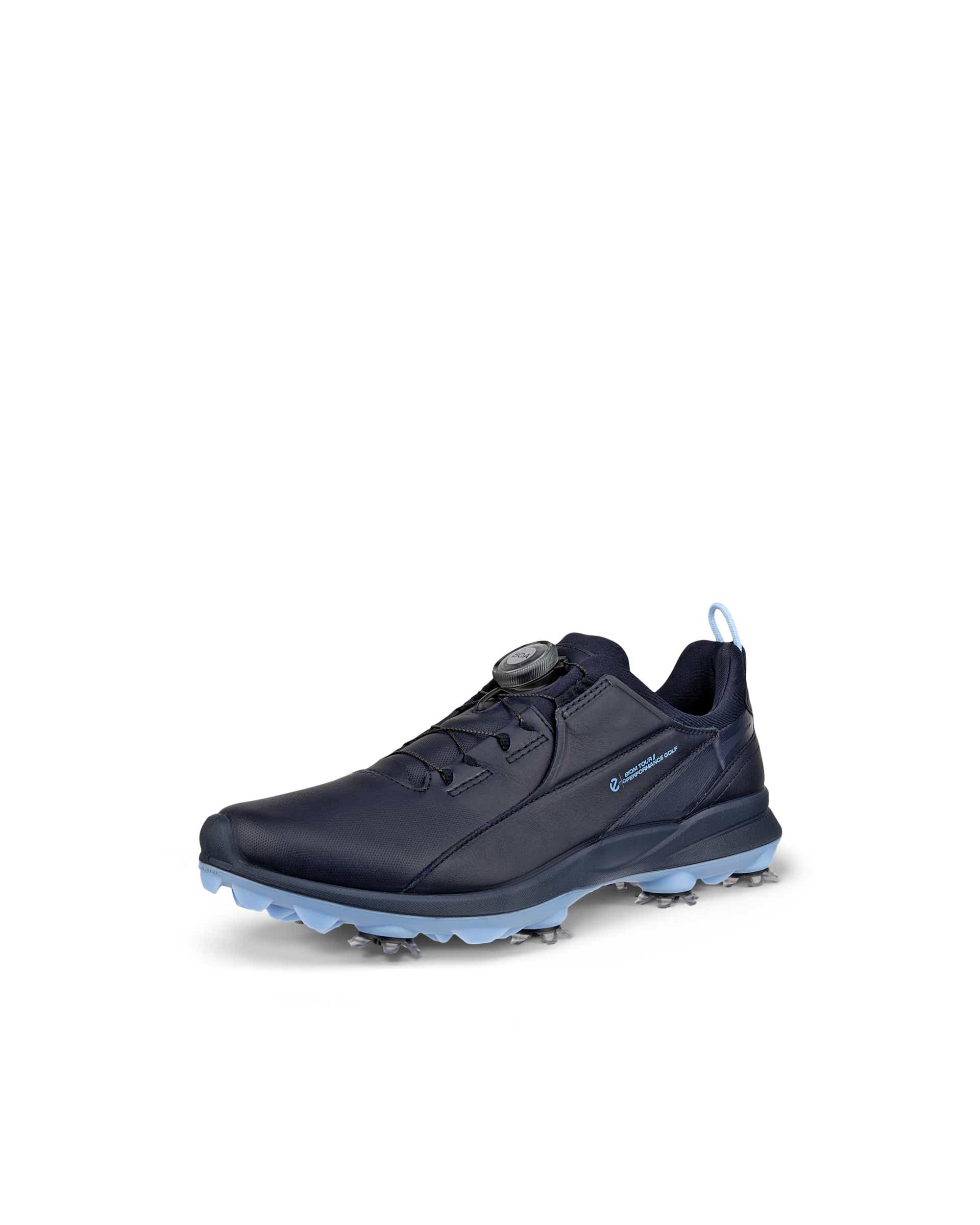 Sapatos golfe impermeáveis couro mulher ECCO® GOLF BIOM TOUR - Azul - Main