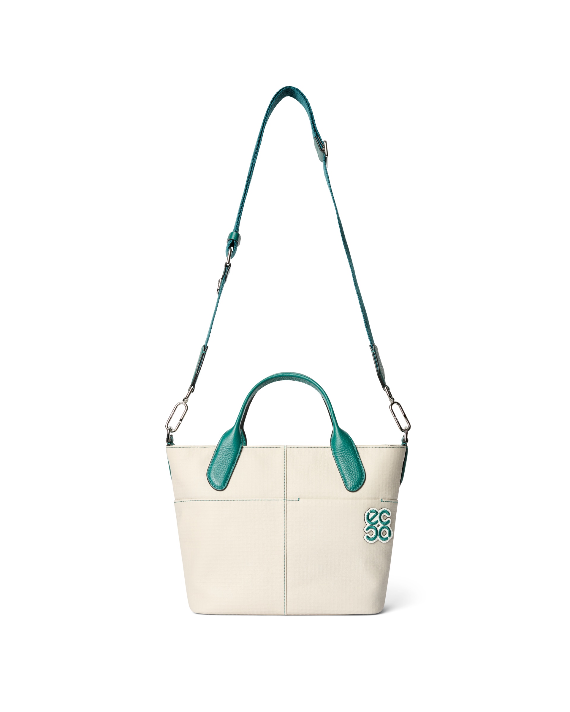 ECCO® Golf sac cabas cuir - Beige - Detail-2