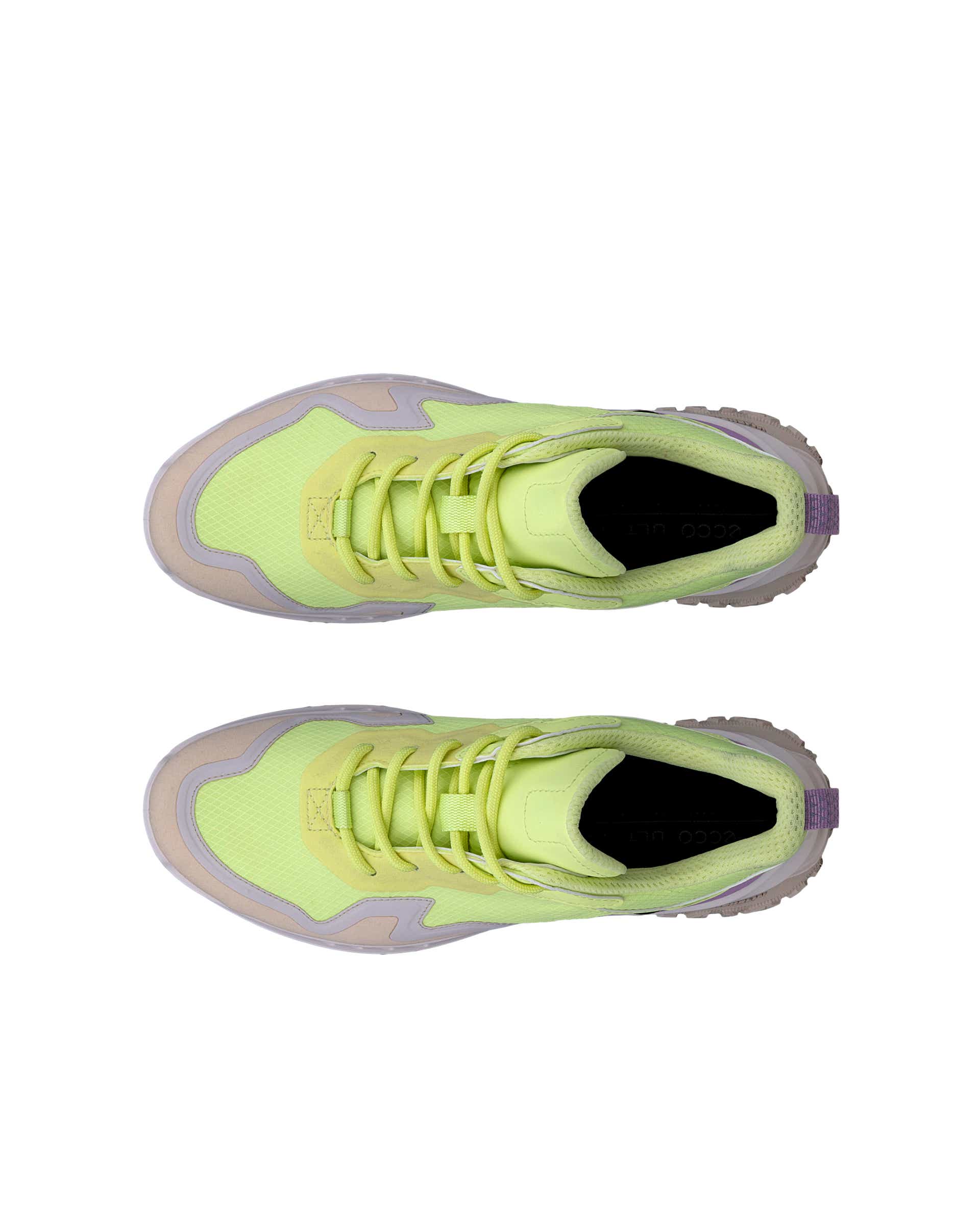 Dámská outdoorová obuv ECCO® ULT-TRN - Žlutá - Top left pair