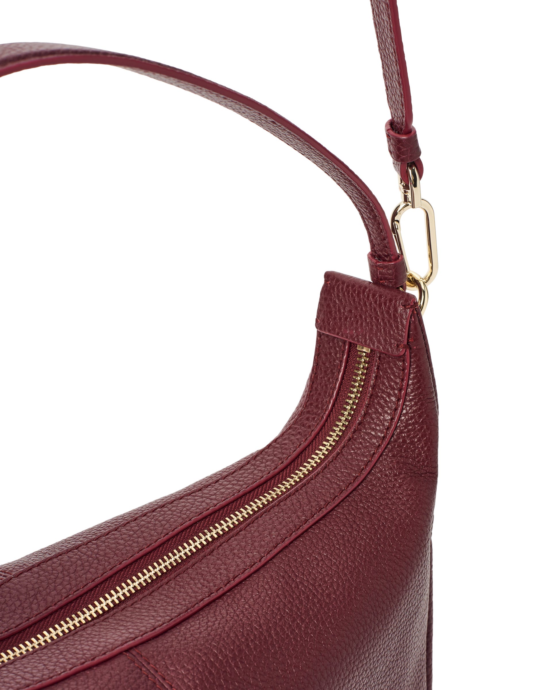 ECCO Hobo S レザーホーボーバッグ - レッド - Main
